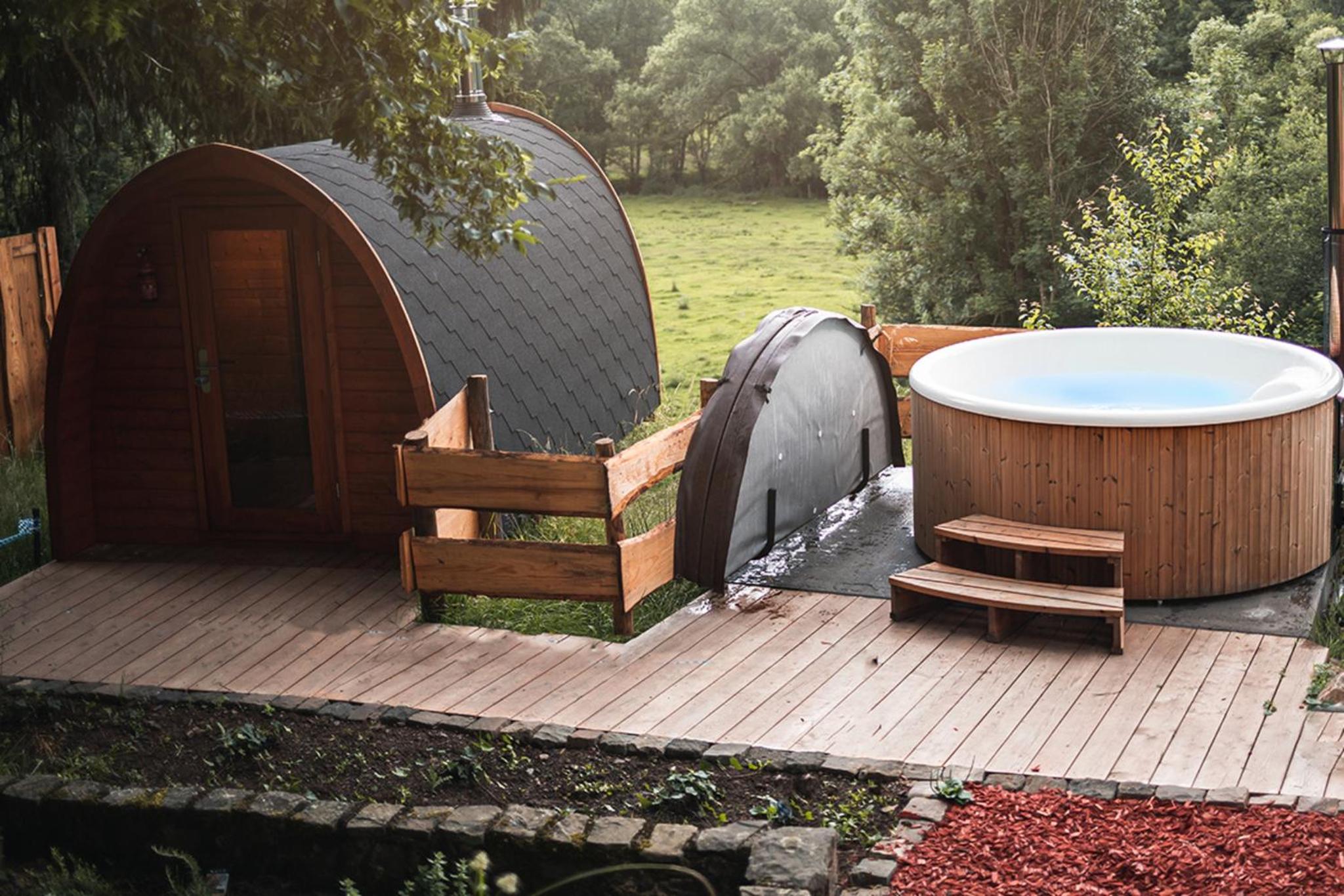 Haus Für 22 Personen Mit Außensauna Und Hottub
