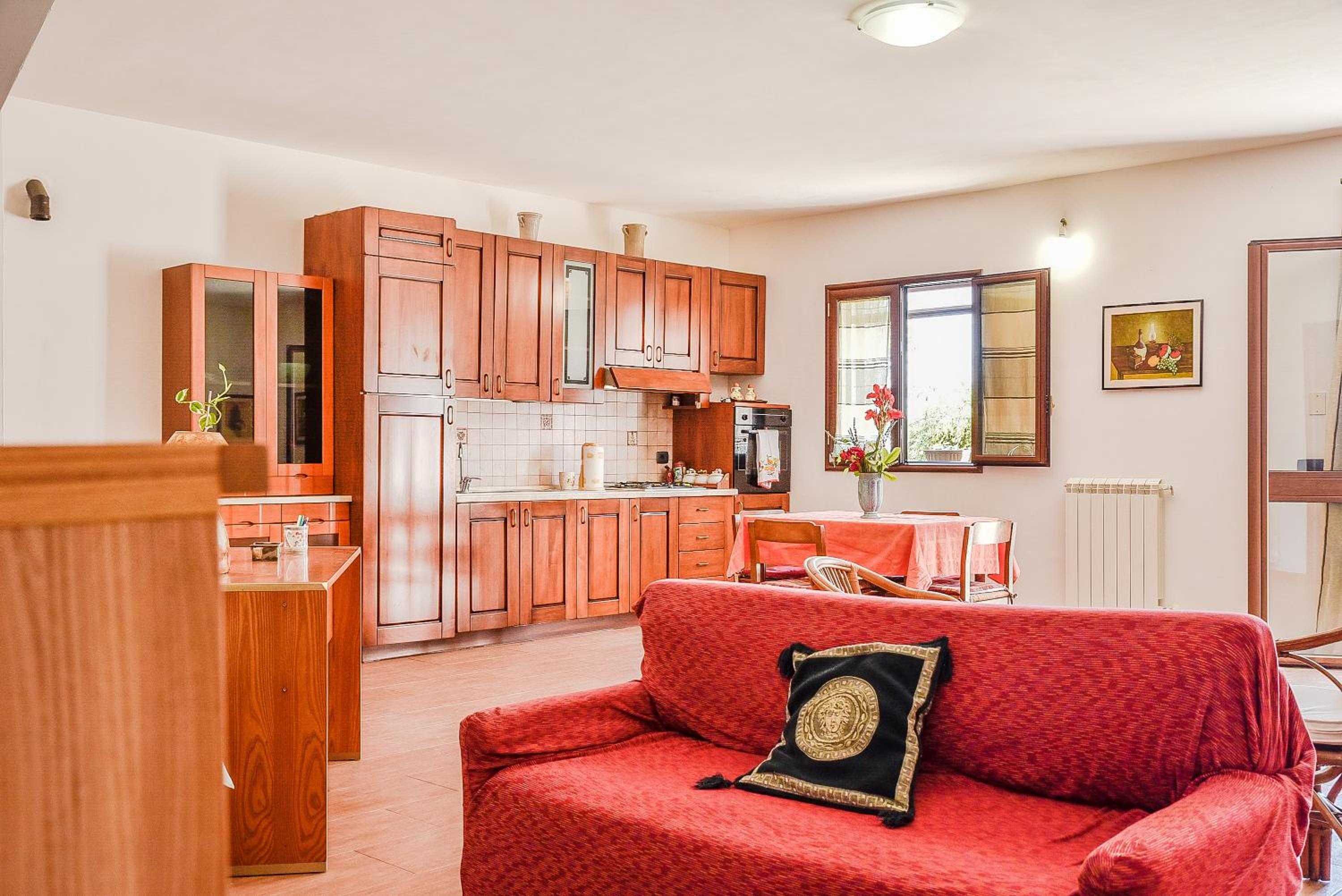 Villa Sovareto vista mare en Sciacca — kitchen