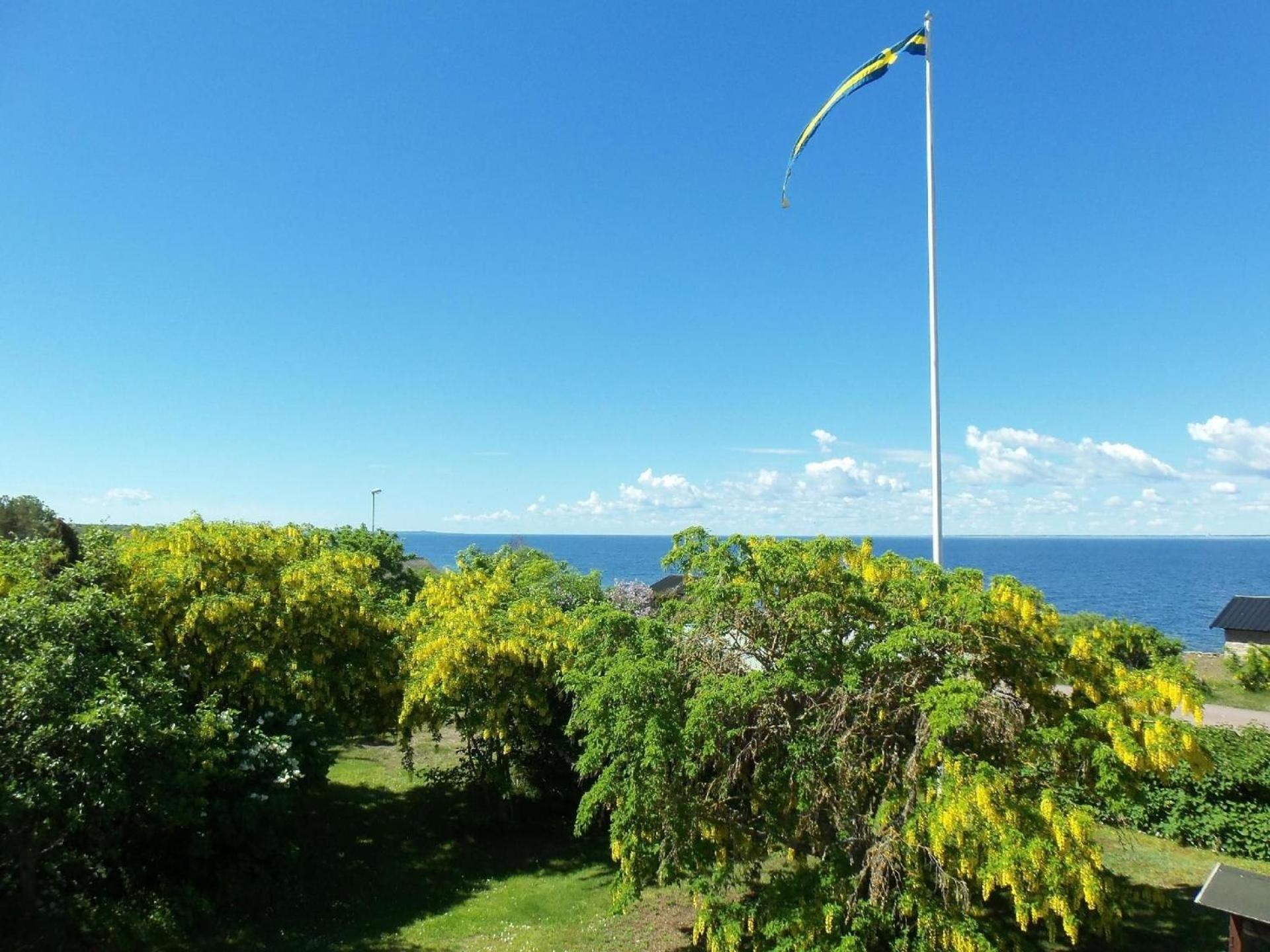 Freistehende Strandvilla mit großem Balkon