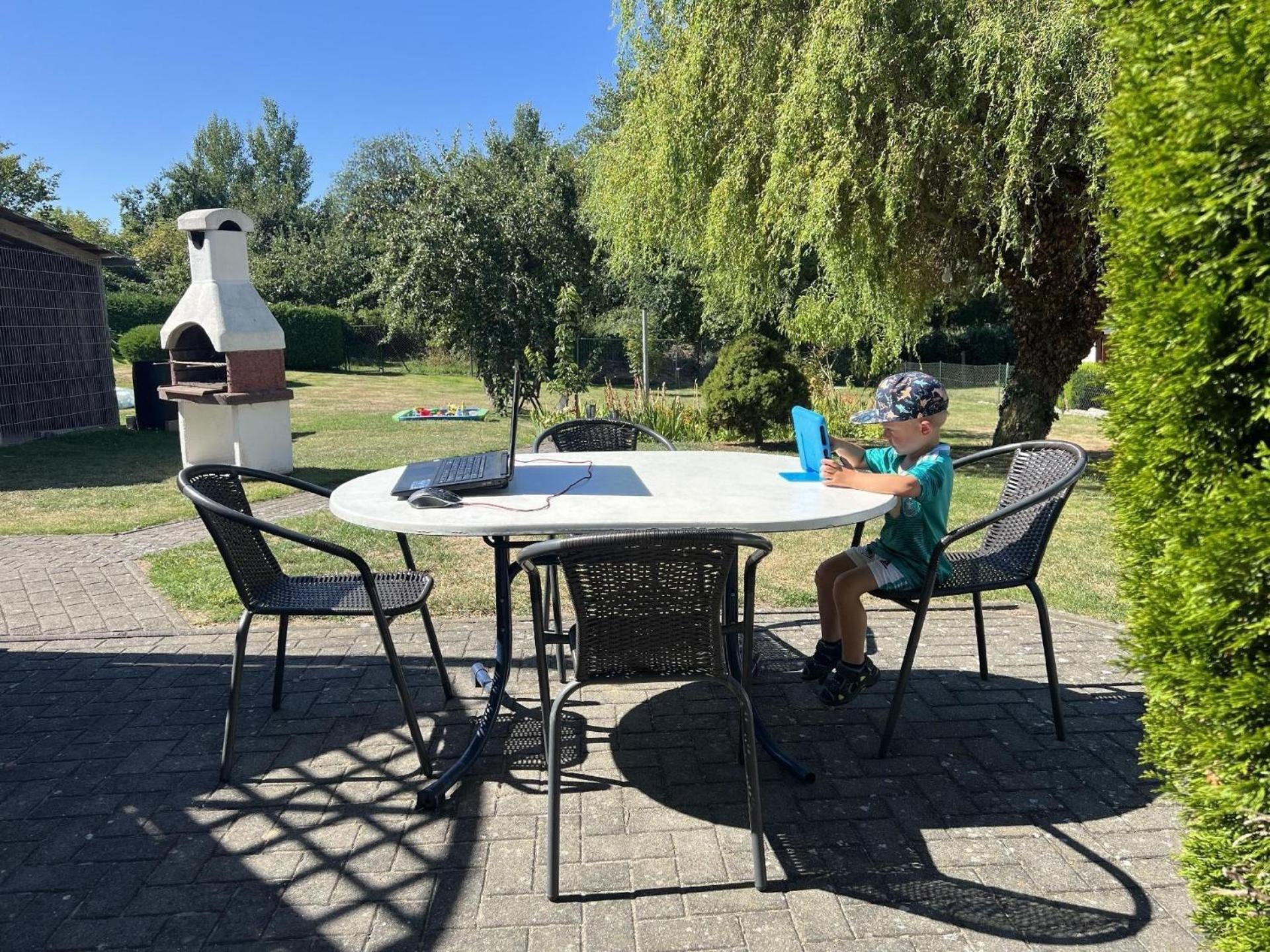 Ferienwohnung auf zwei Ebenen mit Terrasse
