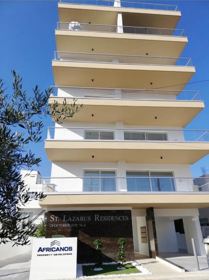 Top Floor Luxury 1Bedroom with Sea View in LARNACA CENTER