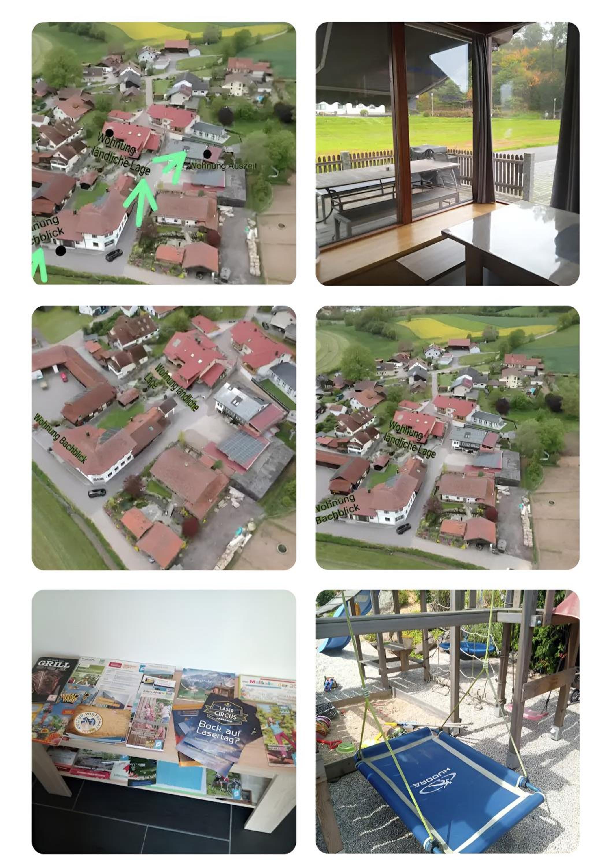 Großzügige Wohnung Bachblick