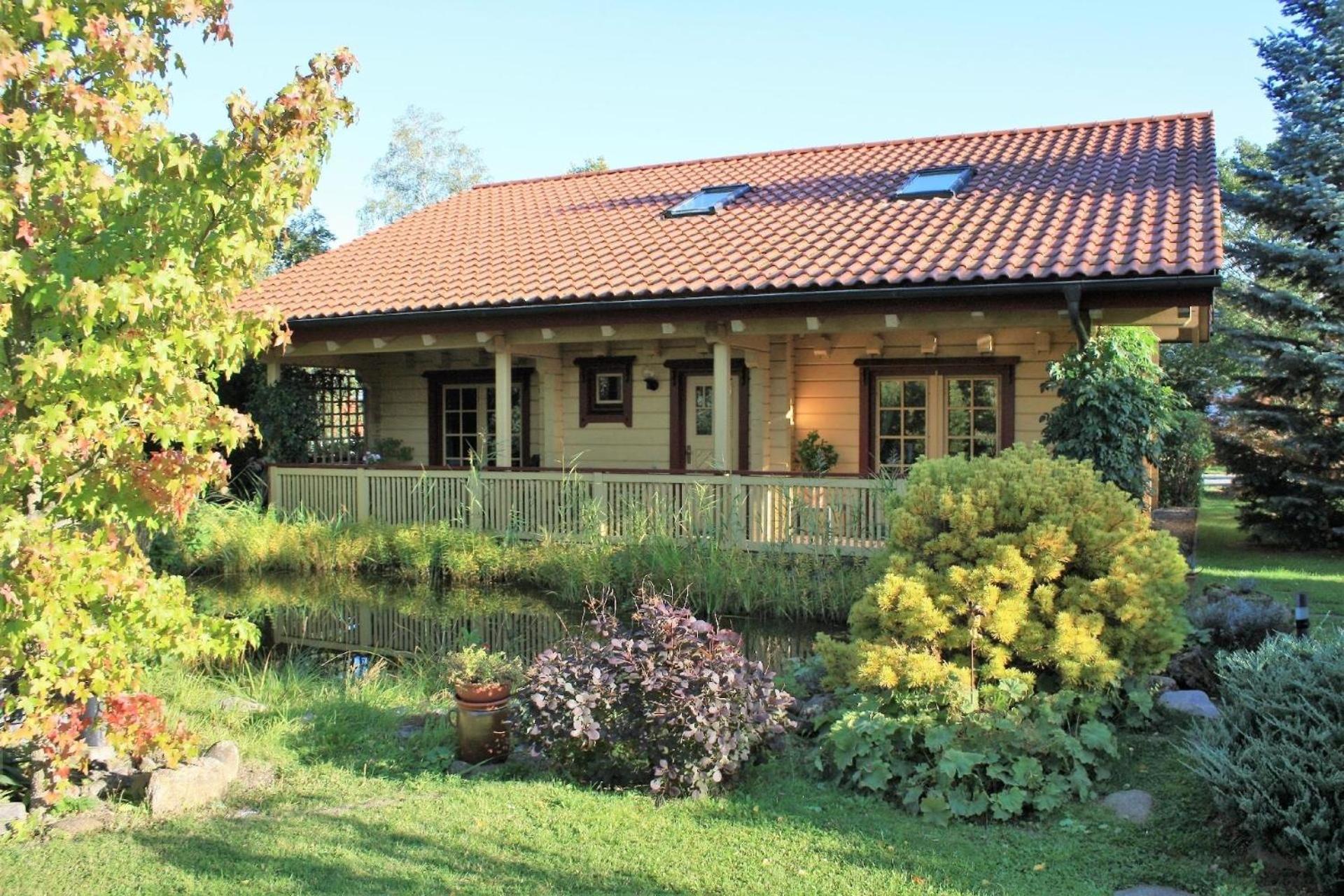 Gemütliches Blockhaus In Waldrandlage Mit Sauna