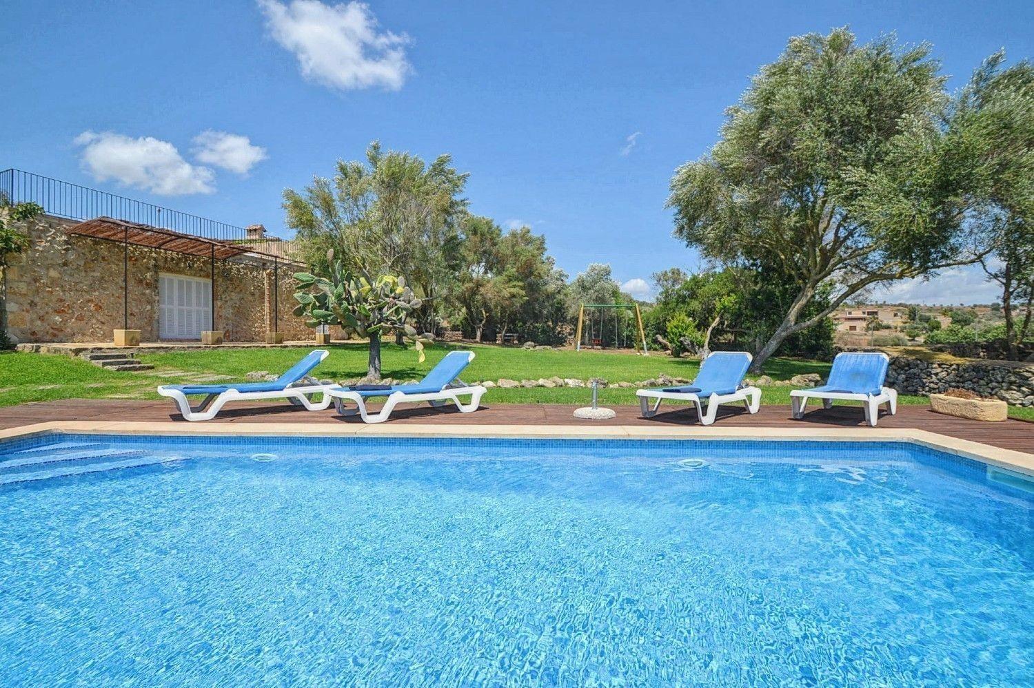 Gemütlich eingerichtetes Landhaus mit pool in der Nähe von Porto Cristo