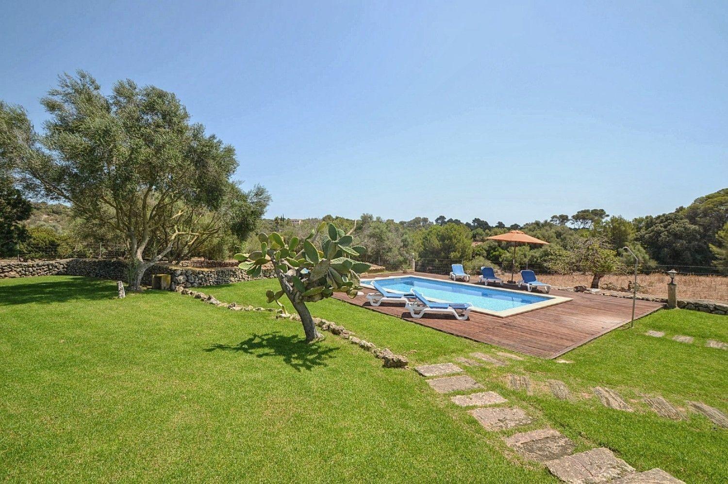 Gemütlich eingerichtetes Landhaus mit pool in der Nähe von Porto Cristo
