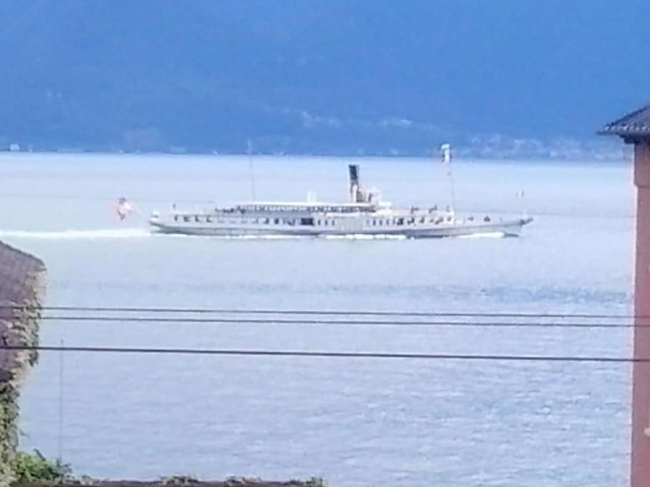 Appartement avec jardin privé à Montreux 100mt du lac