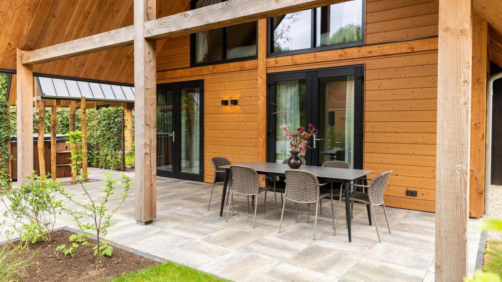 Bosvilla with Hottub & Sauna | 8 persons view 3