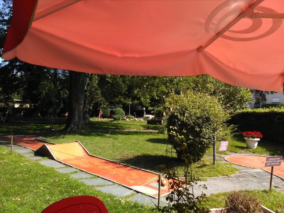 Appartement avec jardin privé à Montreux 100mt du lac