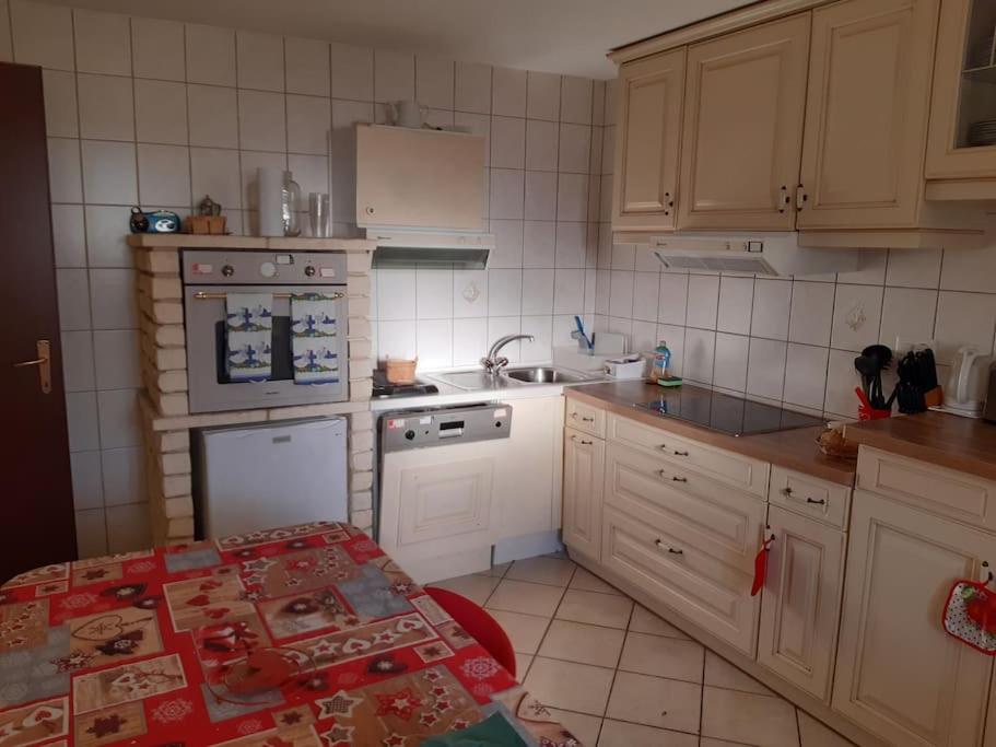 Appartement avec jardin privé à Montreux 100mt du lac