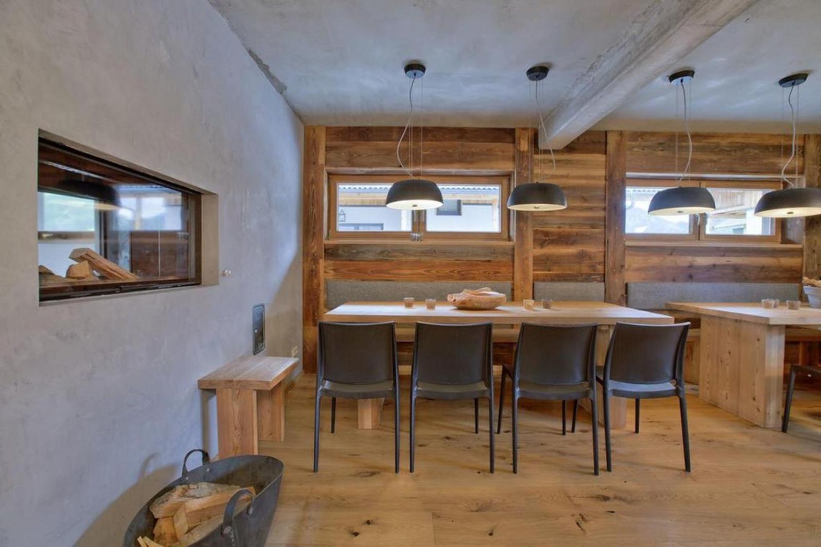 Panorama Chalet Grau XL