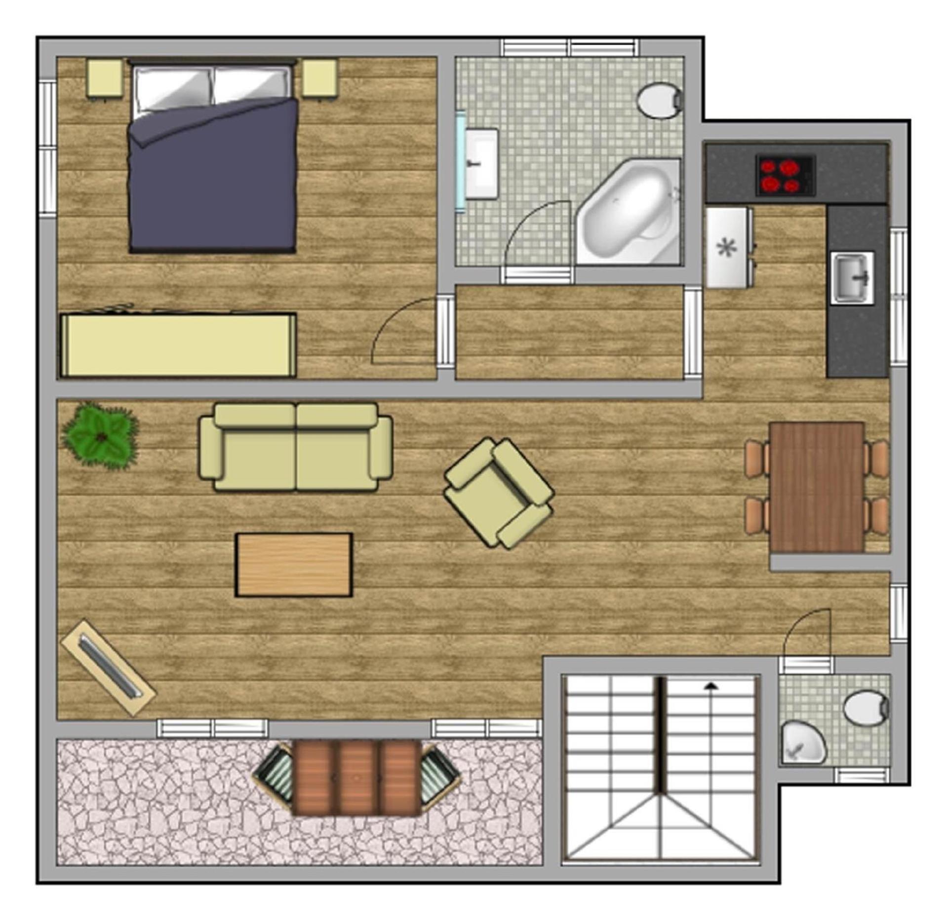 Wohnung in Breitenau mit Kleinem Garten