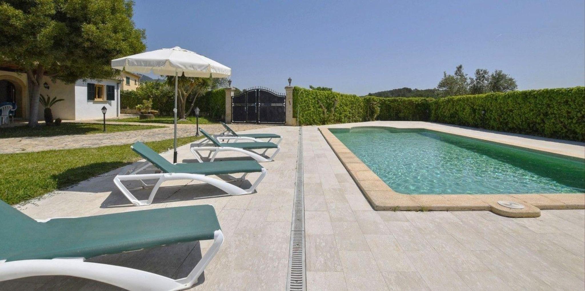 Gemütliches Ferienhaus in Selva mit Privatem Pool