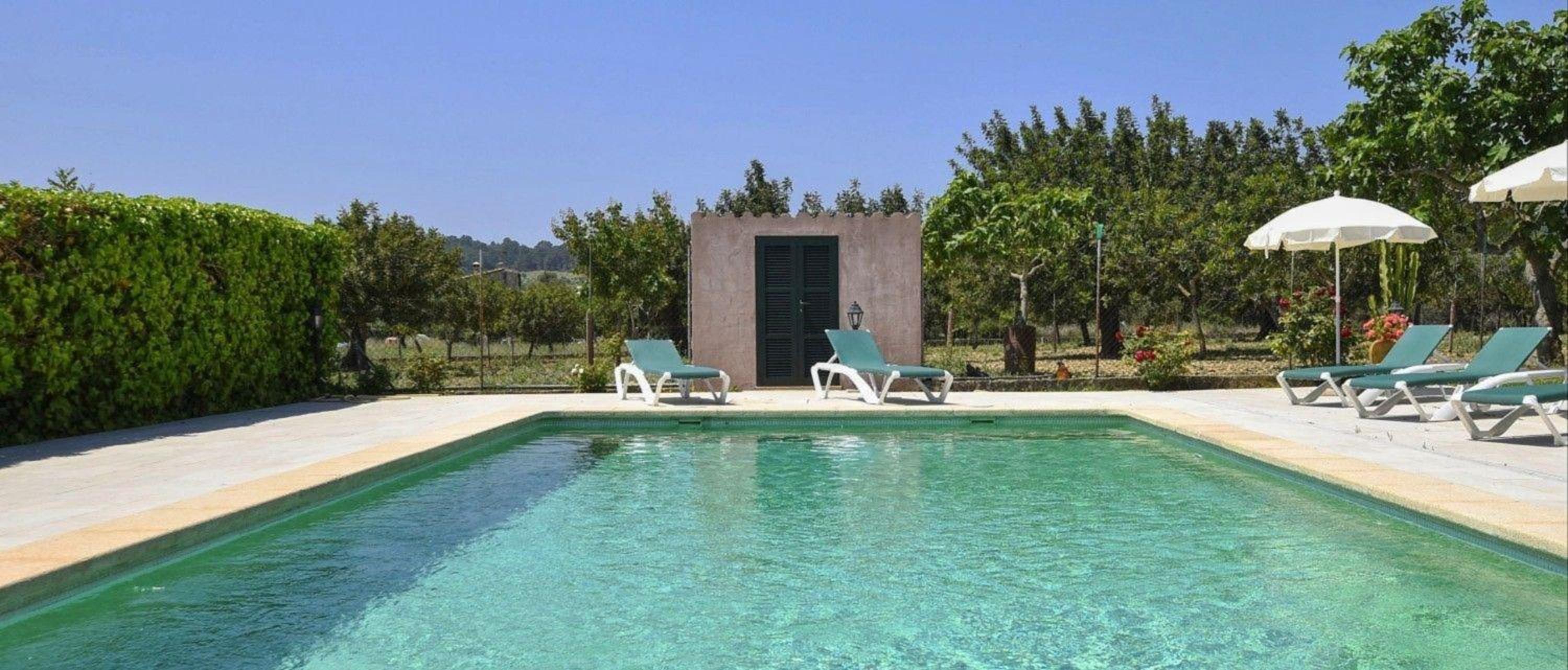 Gemütliches Ferienhaus in Selva mit Privatem Pool