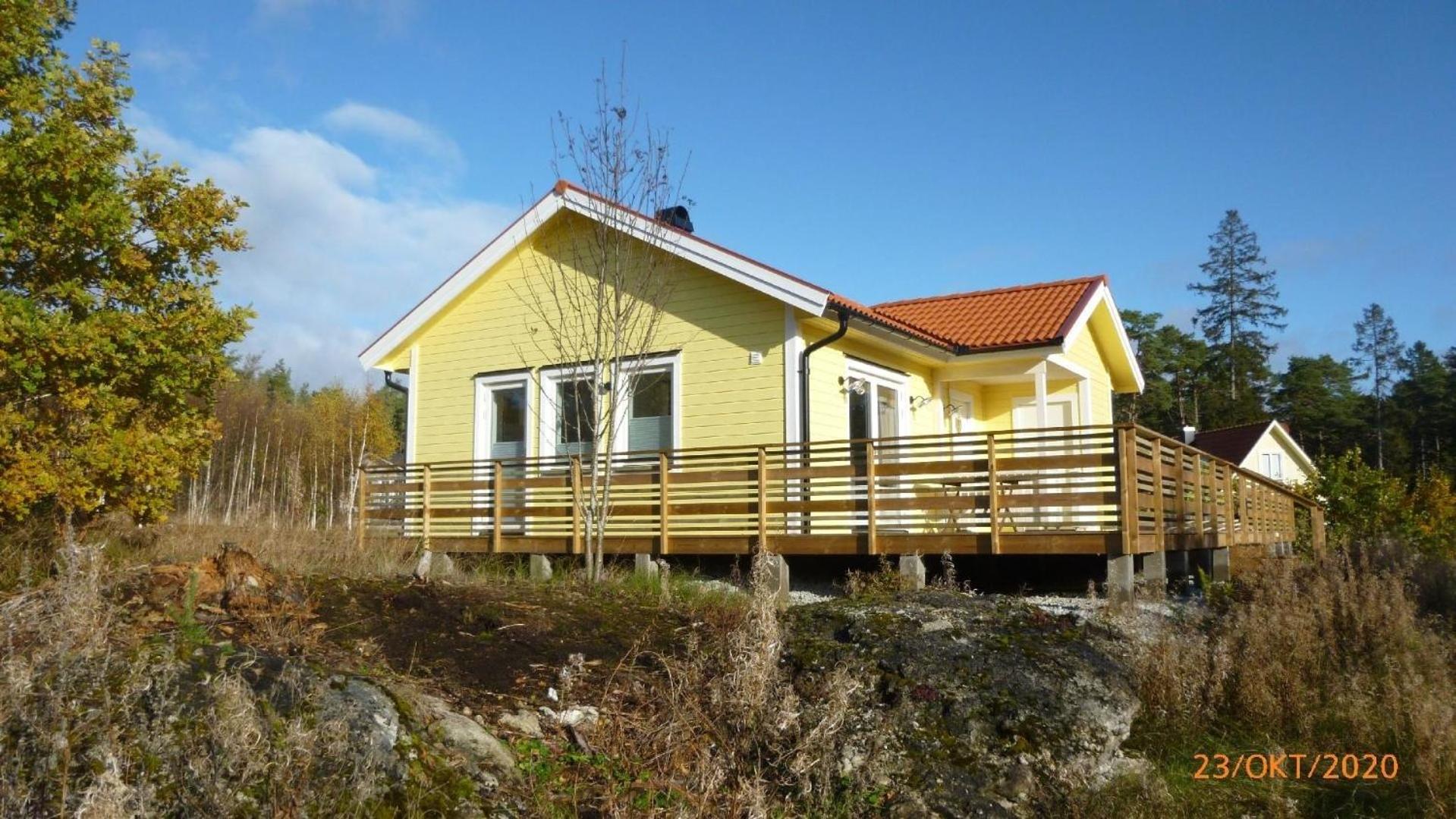 Neues Ferienhaus auf Gotland 700 Meter zum Meer view 2