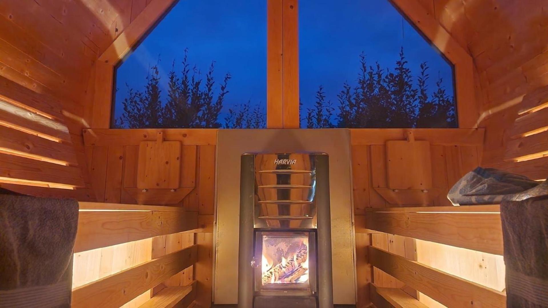 Ferienvilla mit Saunafass, in der Nähe von Stromschnellen Storforsen view 2
