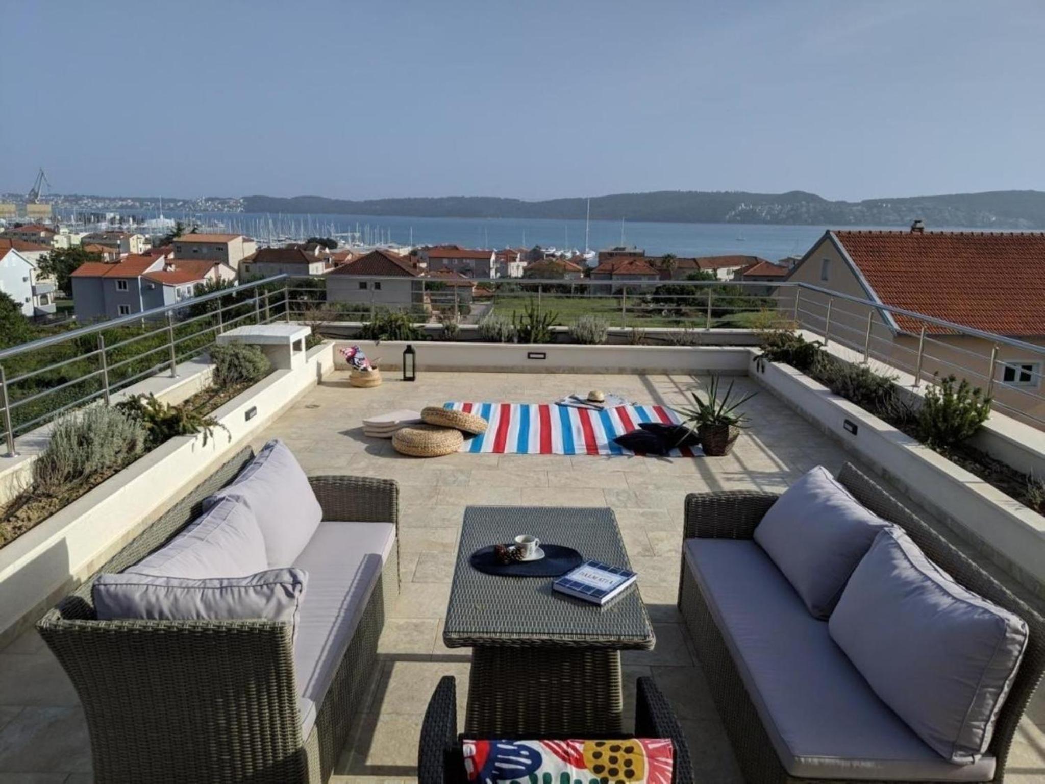Moderne gemütliche Villa mit Pool und Meerblick view 4