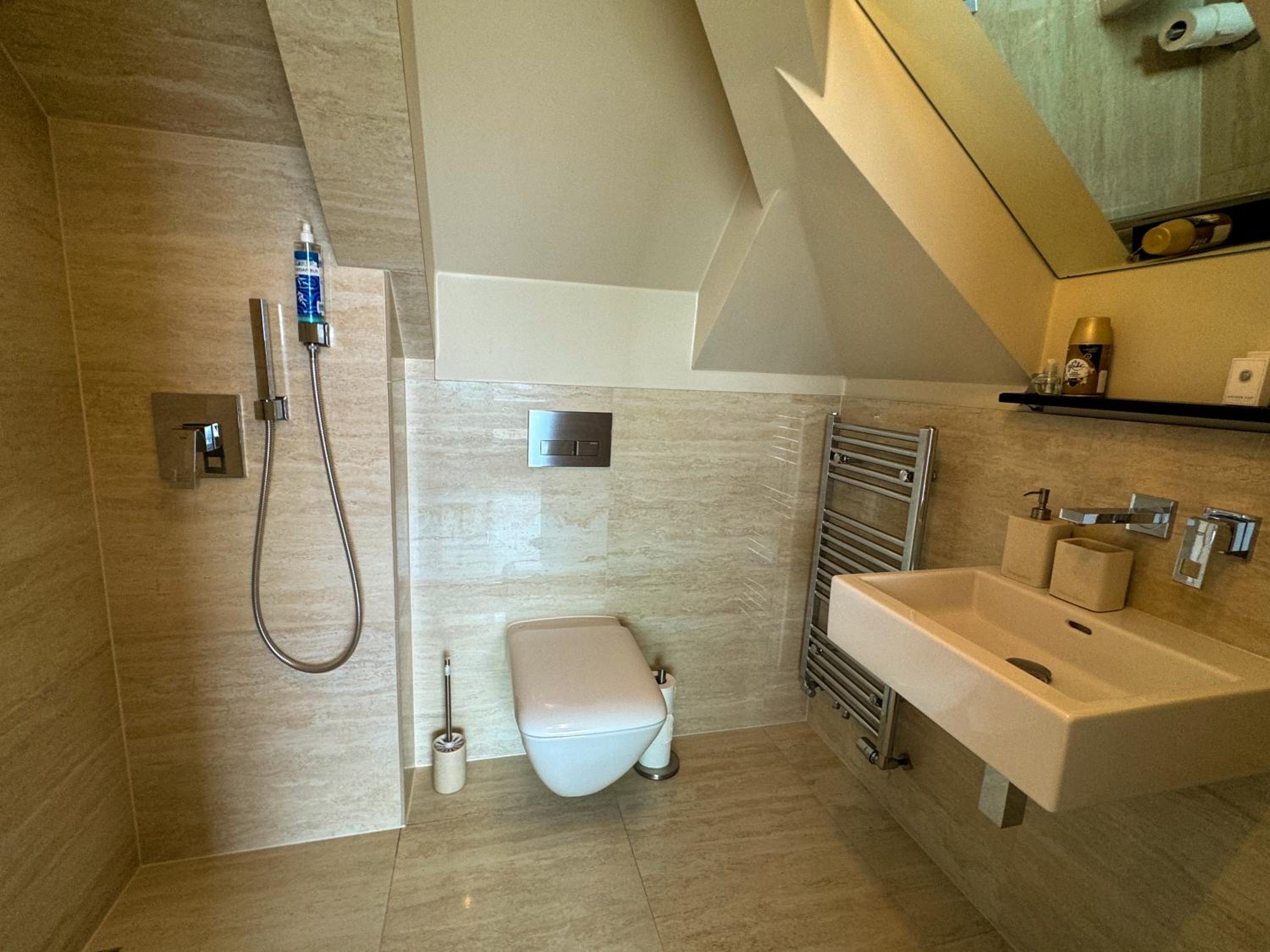 Apartmán se saunou a terasou s výhledem na Brno