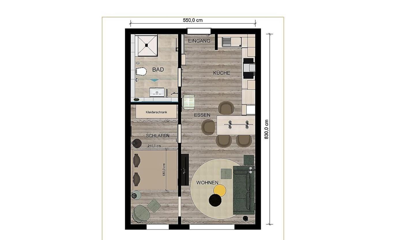 Meeresblick Appartement 33 H3 WE 33