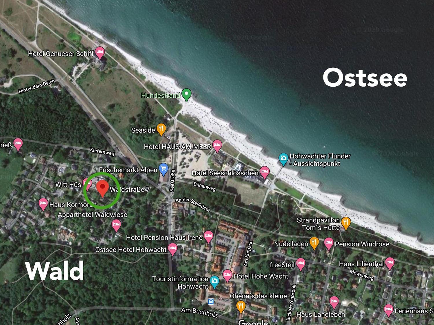 Strandhaus Seestern Vorderhaus