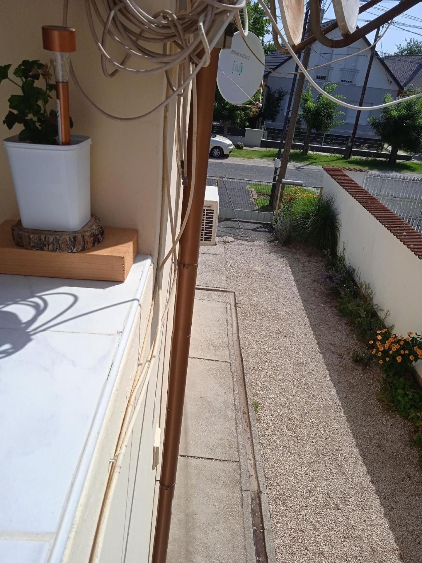 Ferienwohnung in Balatonlelle mit Garten