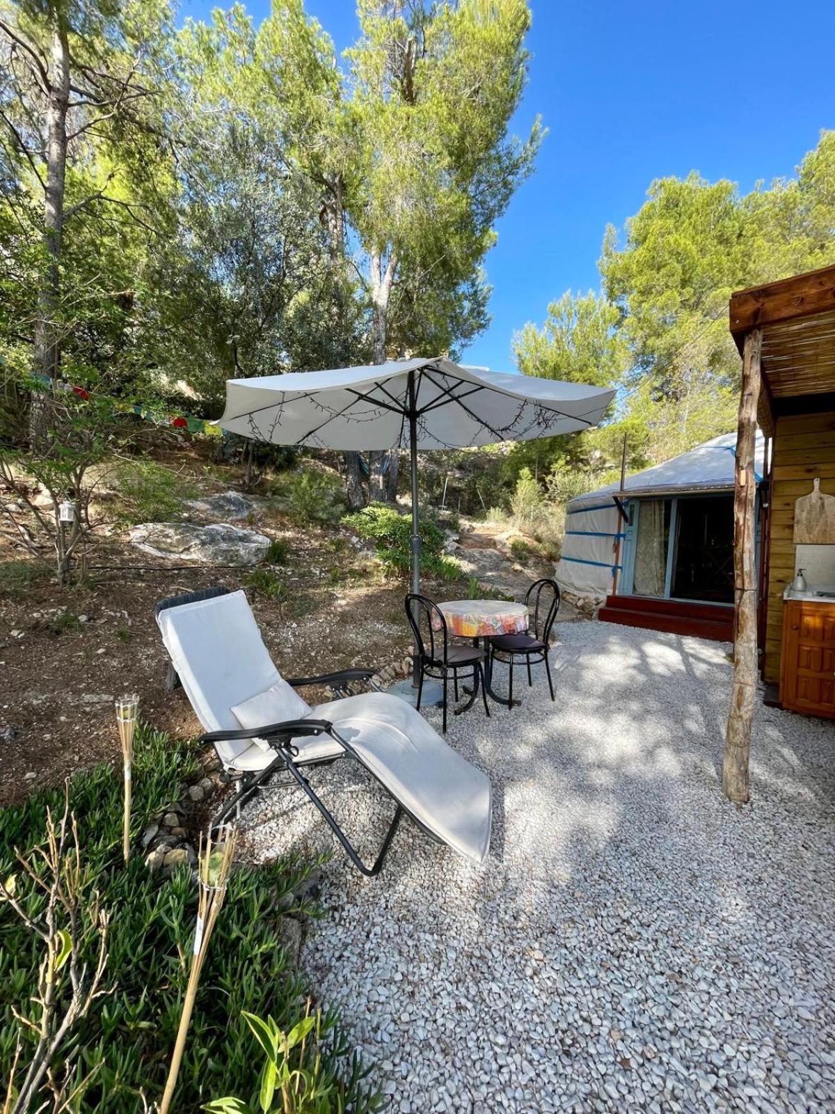 Yurt in La Nucia met zwembad view 3