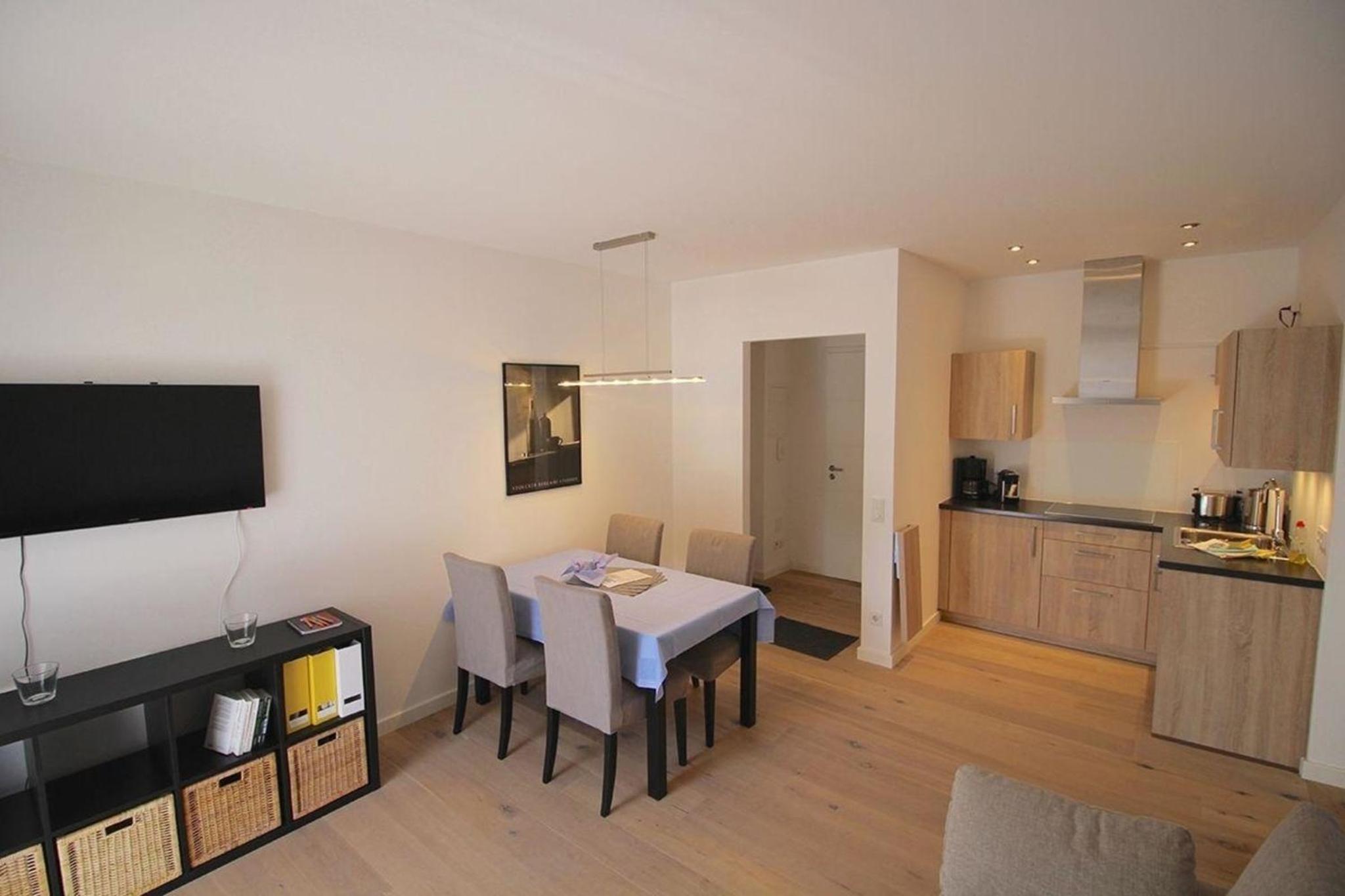 Diese Ferienwohnung befindet sich in einem Neubau