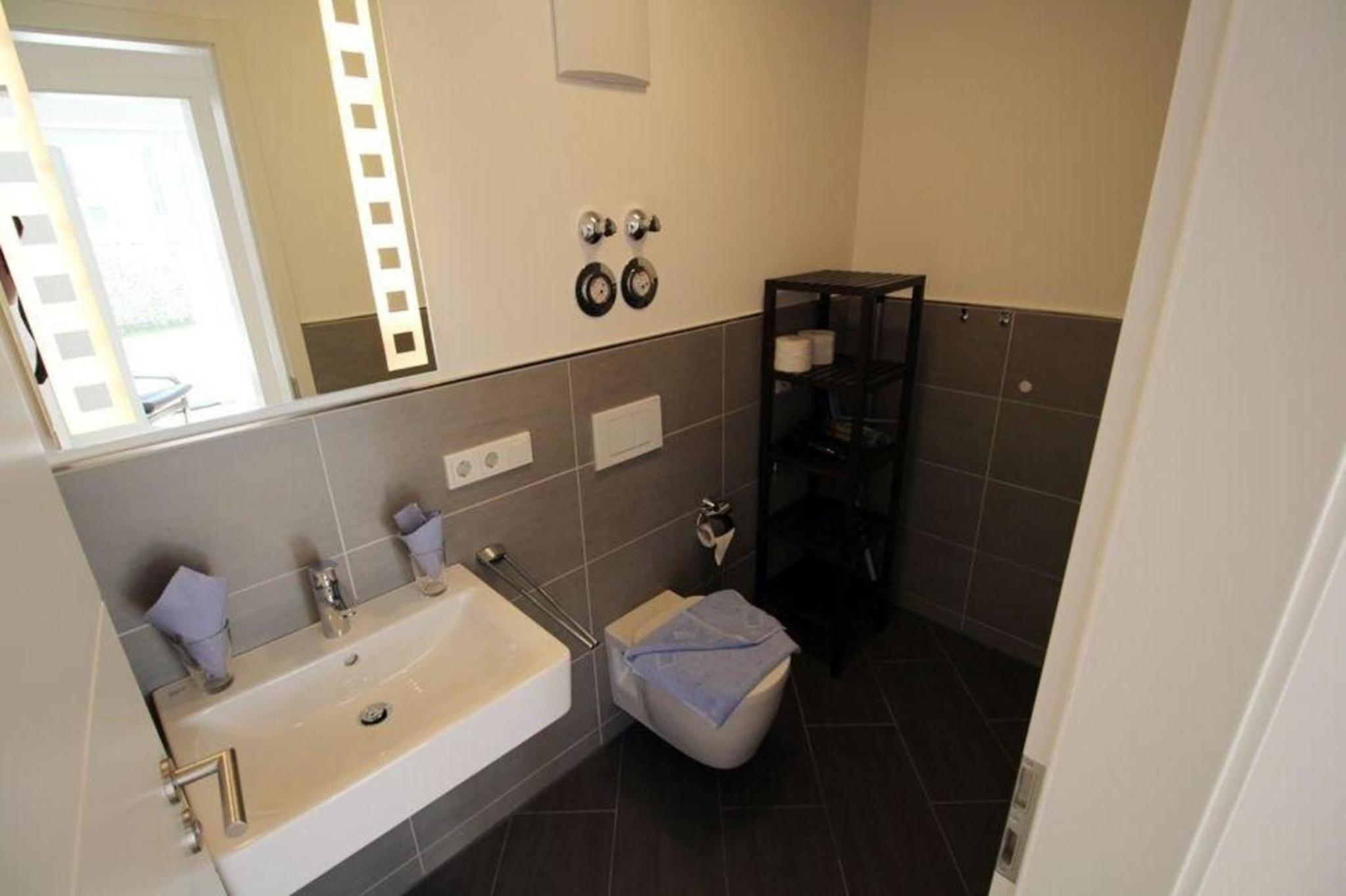 Diese Ferienwohnung befindet sich in einem Neubau