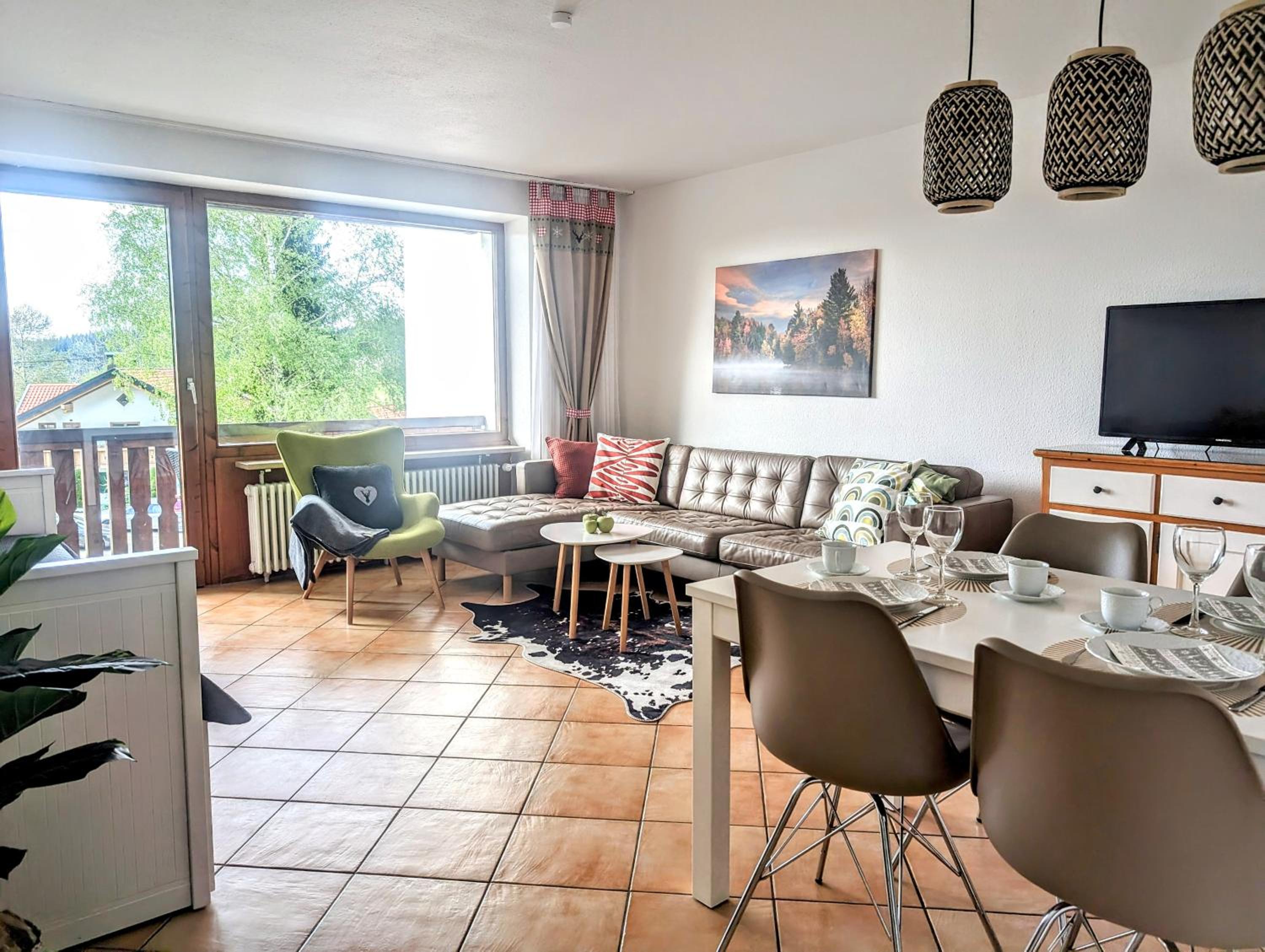 Ferienwohnung AllgäuGlück im Ferienpark Oberallgäu mit Hallenbad, Sauna, WLAN