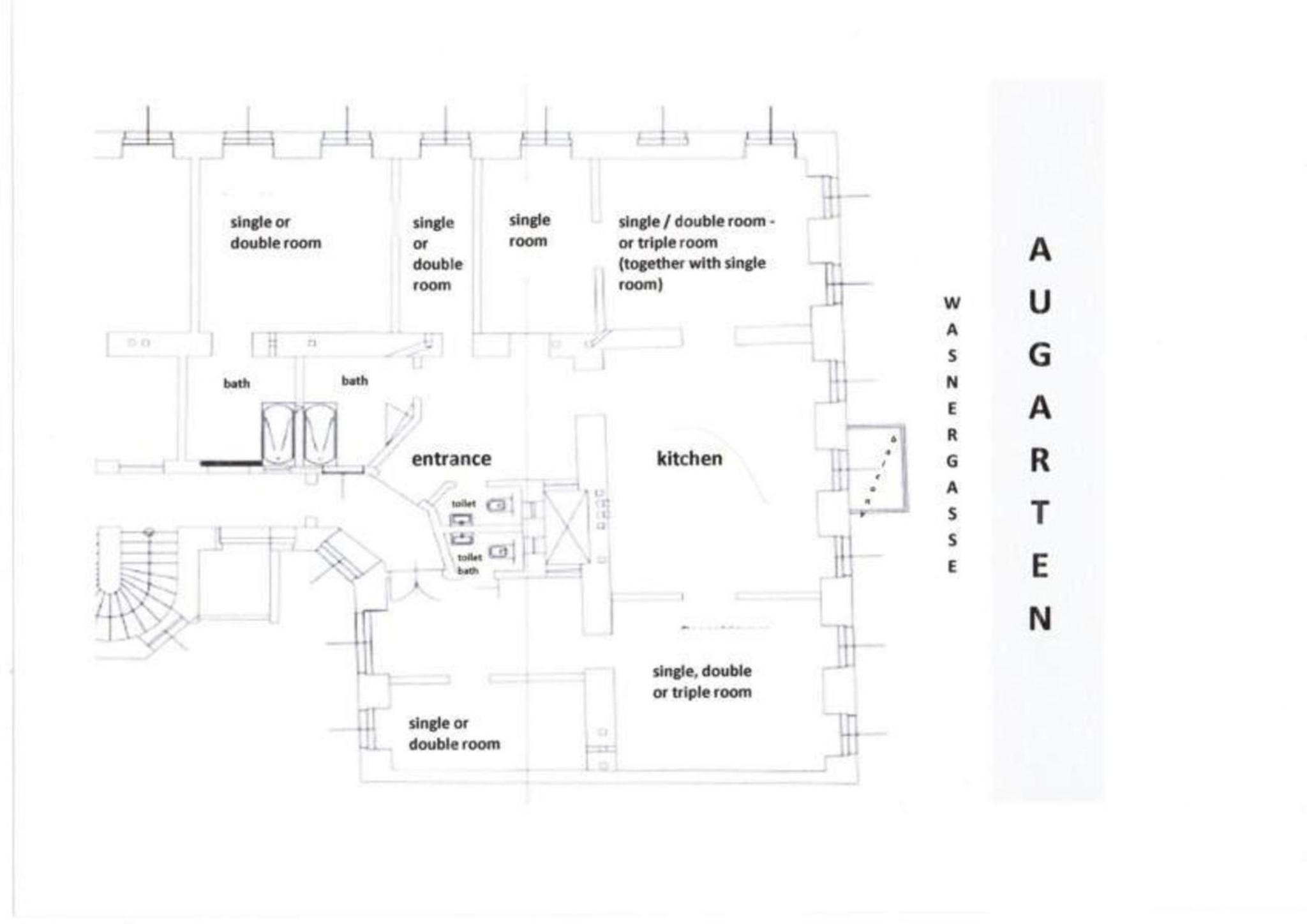 Geräumige Ferienwohnung mit Kleinem Balkon