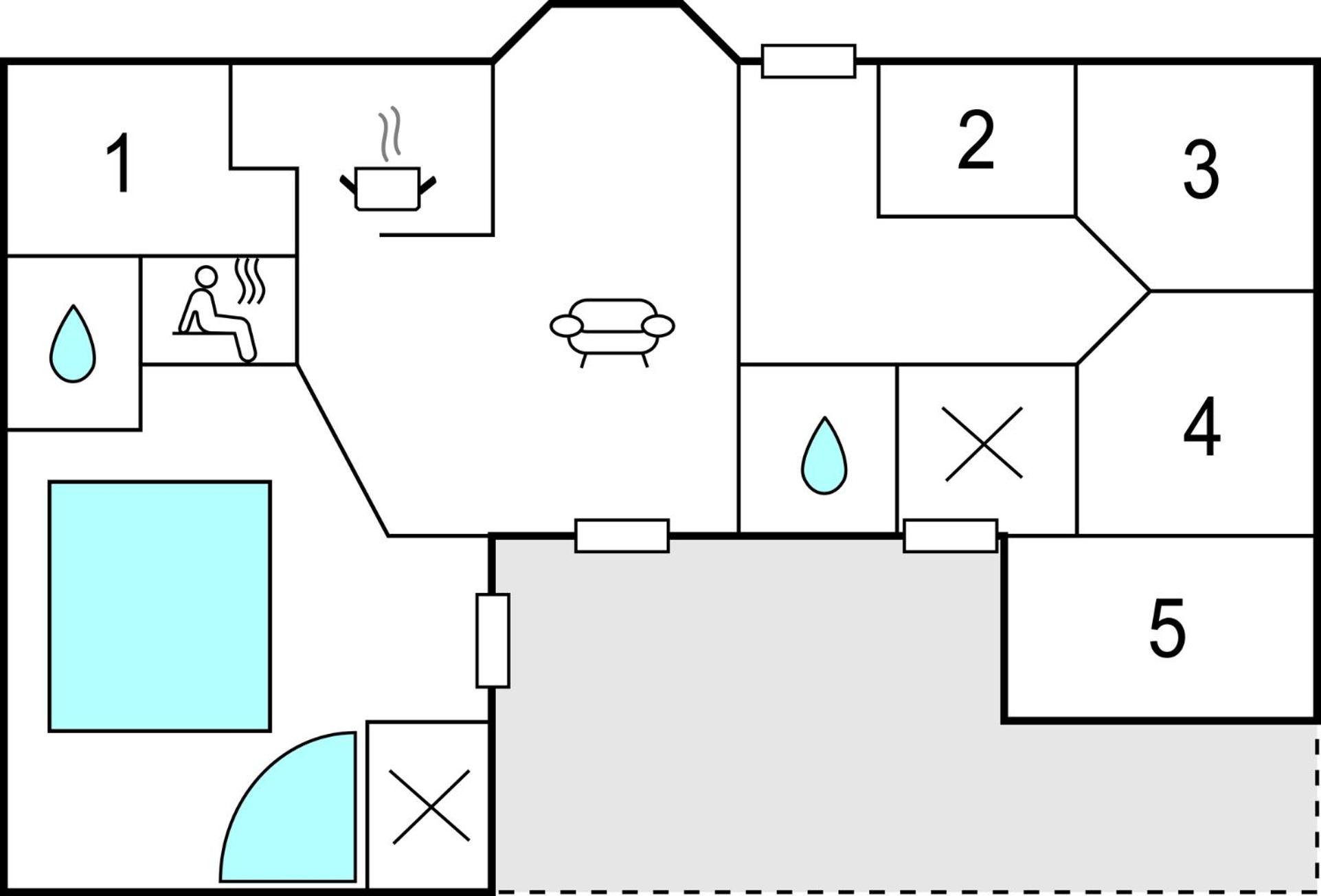 Pet Friendly Home In Oksbøl With Sauna