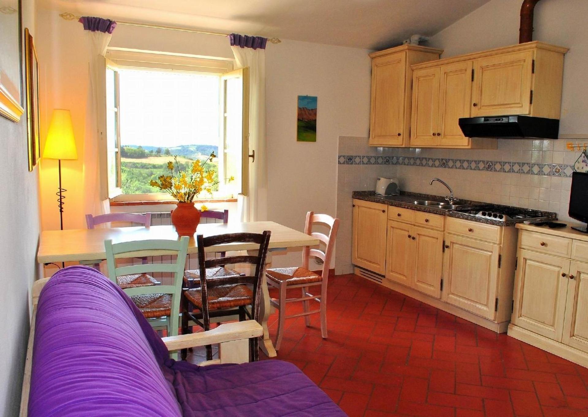 Ferienwohnung in Montaione mit privater Terrasse