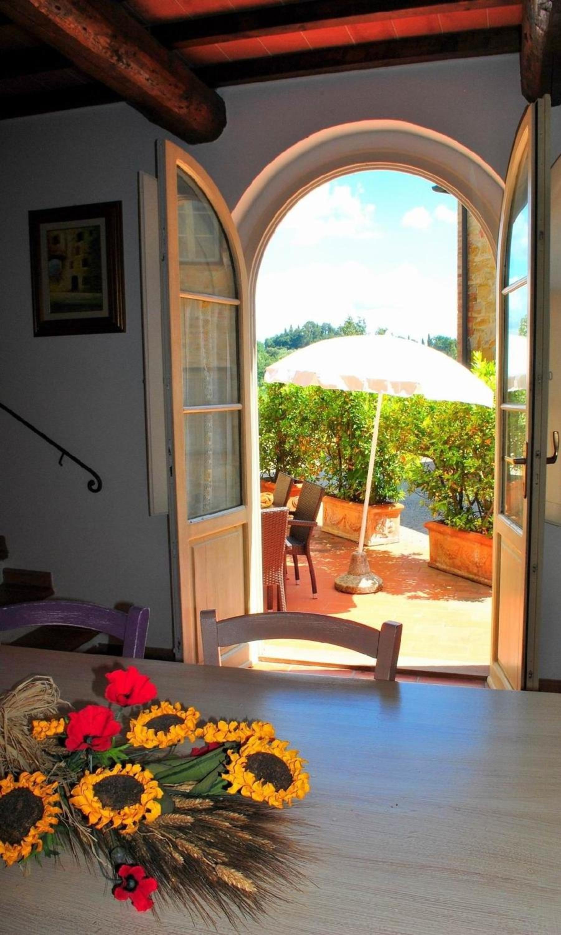 Ferienwohnung in Montaione mit privater Terrasse