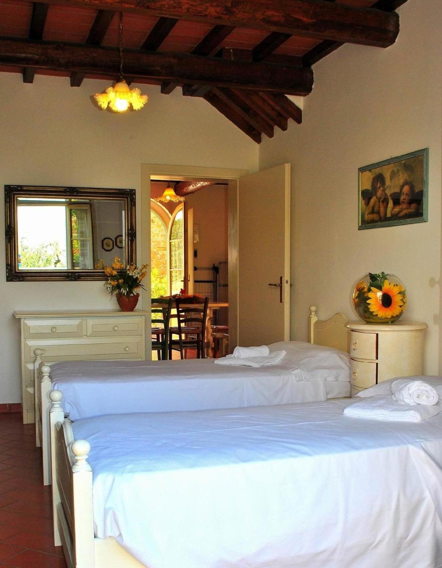 Ferienwohnung in Montaione mit privater Terrasse