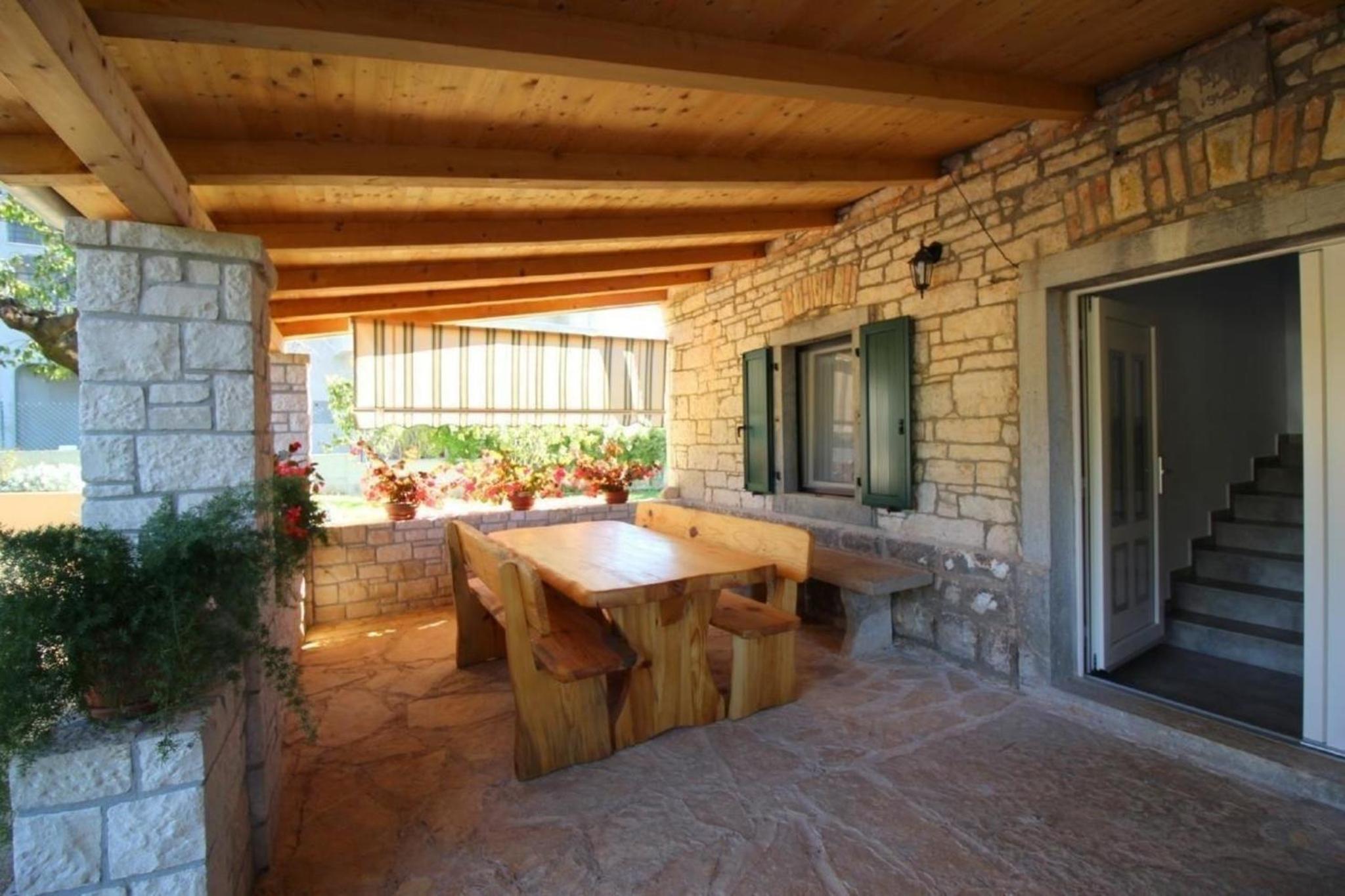 Ferienhaus Castello mit gepflegtem Garten