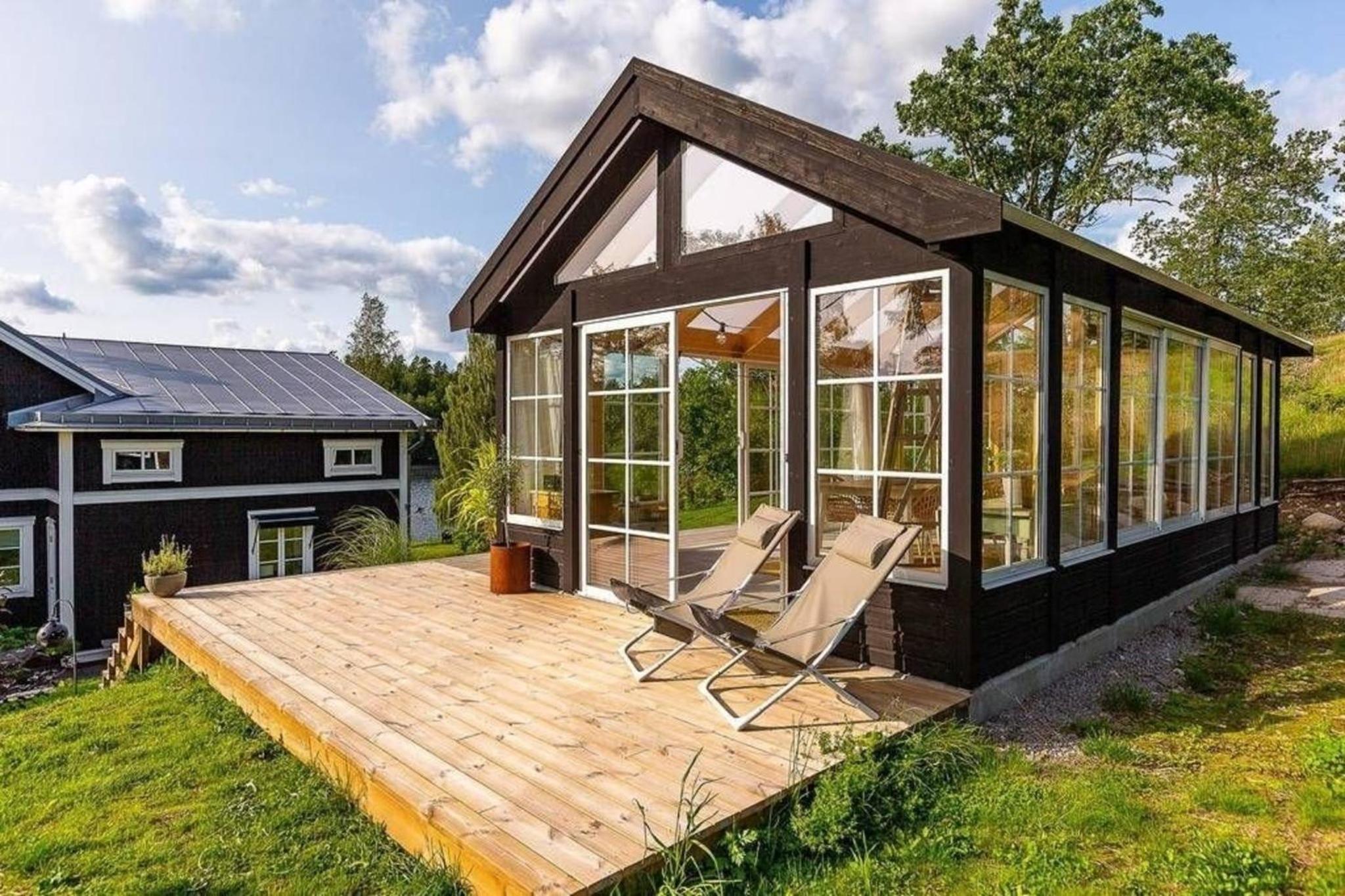 Hjorted - Ferienhaus mit Kamin in direkter Seelage view 5