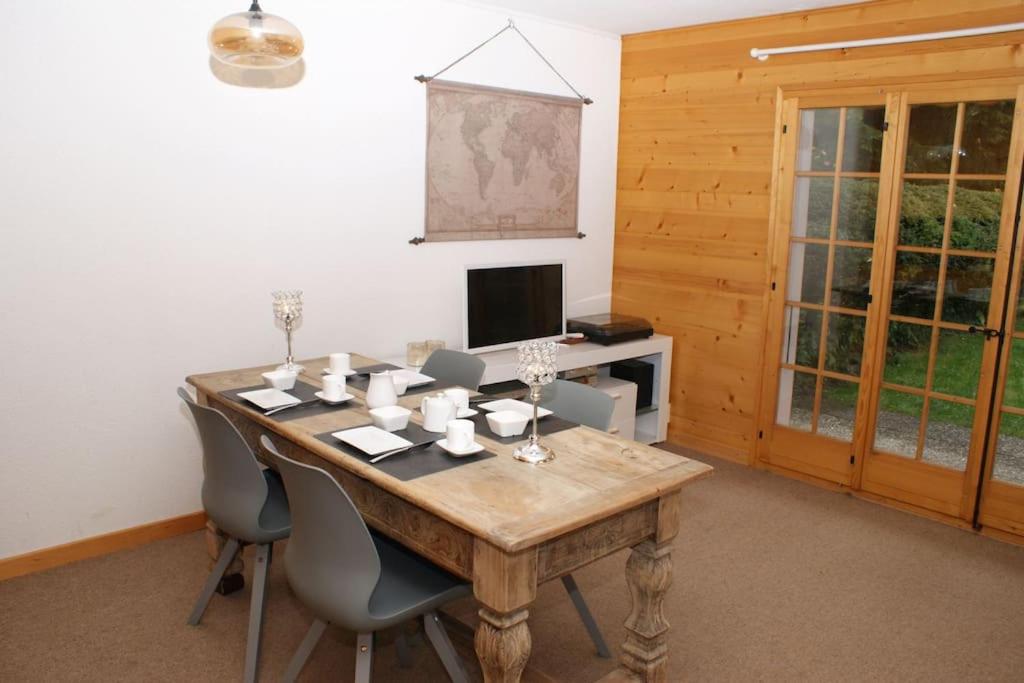 Appartement avec jardin à Villars-sur-Ollon