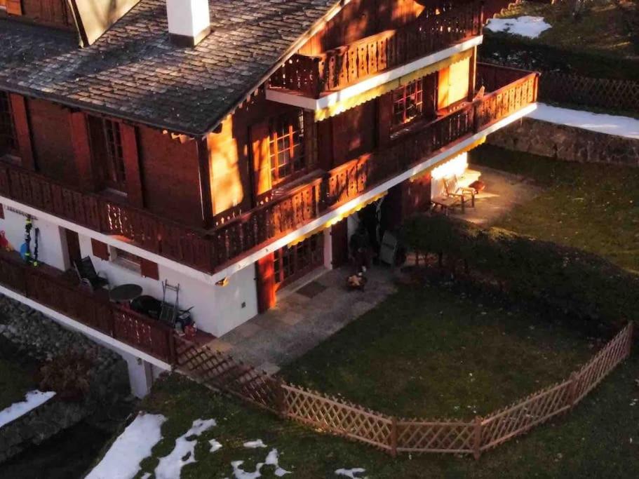 Appartement avec jardin à Villars-sur-Ollon