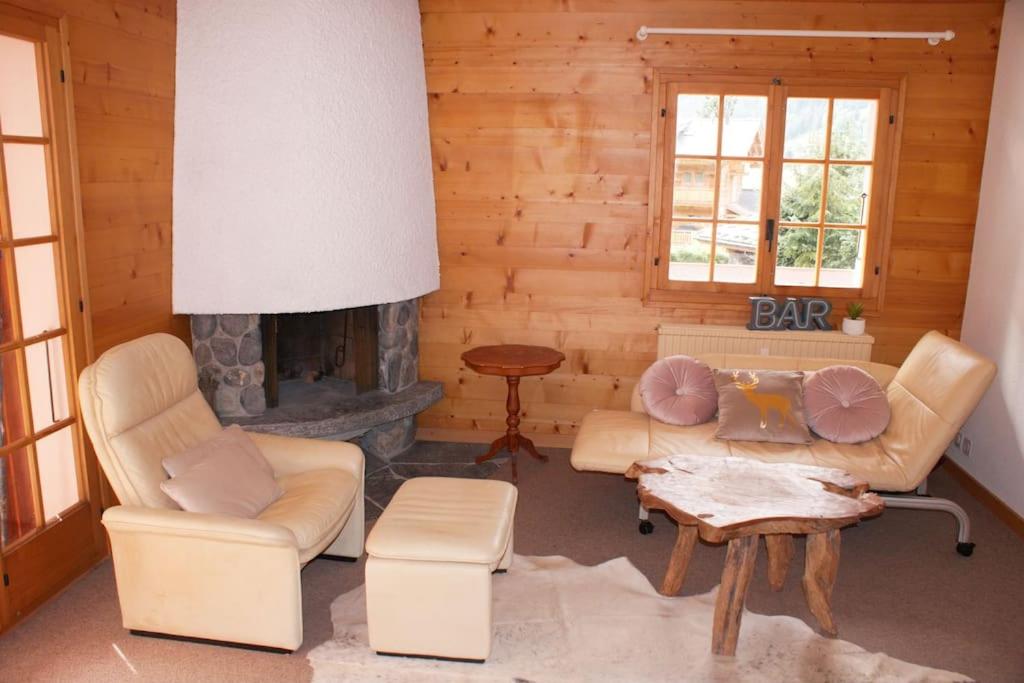 Appartement avec jardin à Villars-sur-Ollon