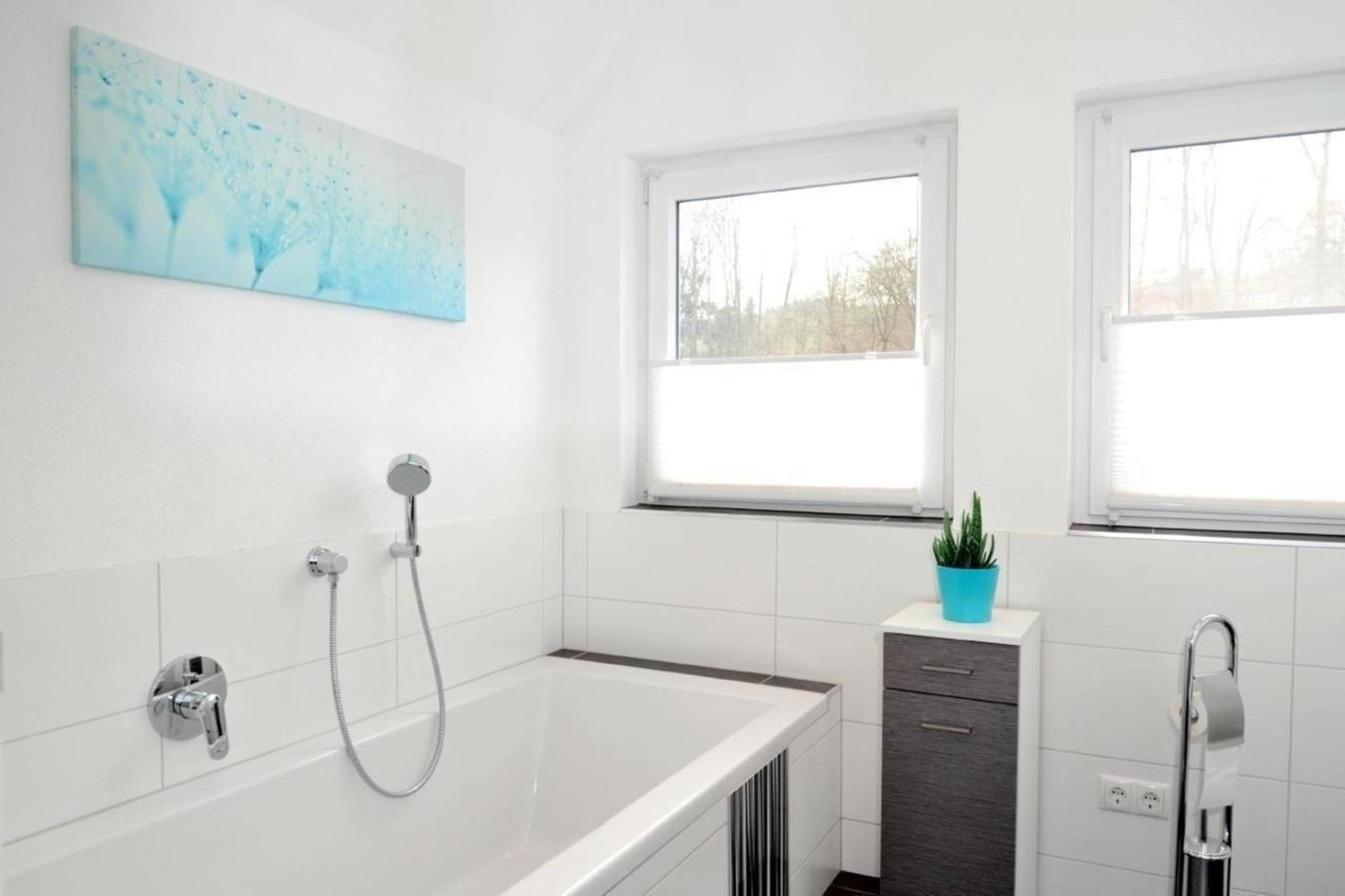 Ferienwohnung in Feldmannshof mit Grill und Garten