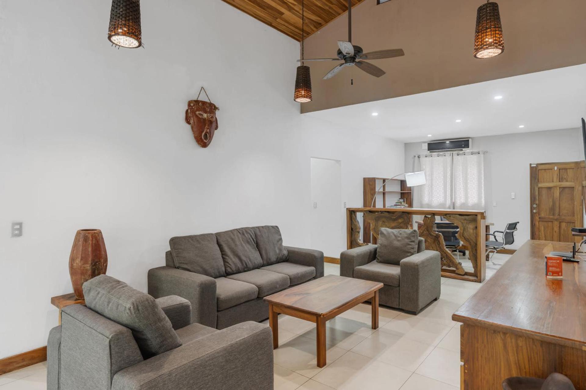 Spacious 3-Bedroom Coastal Home with Shared Pool, Outdoor Living & Steps to Playa Potrero