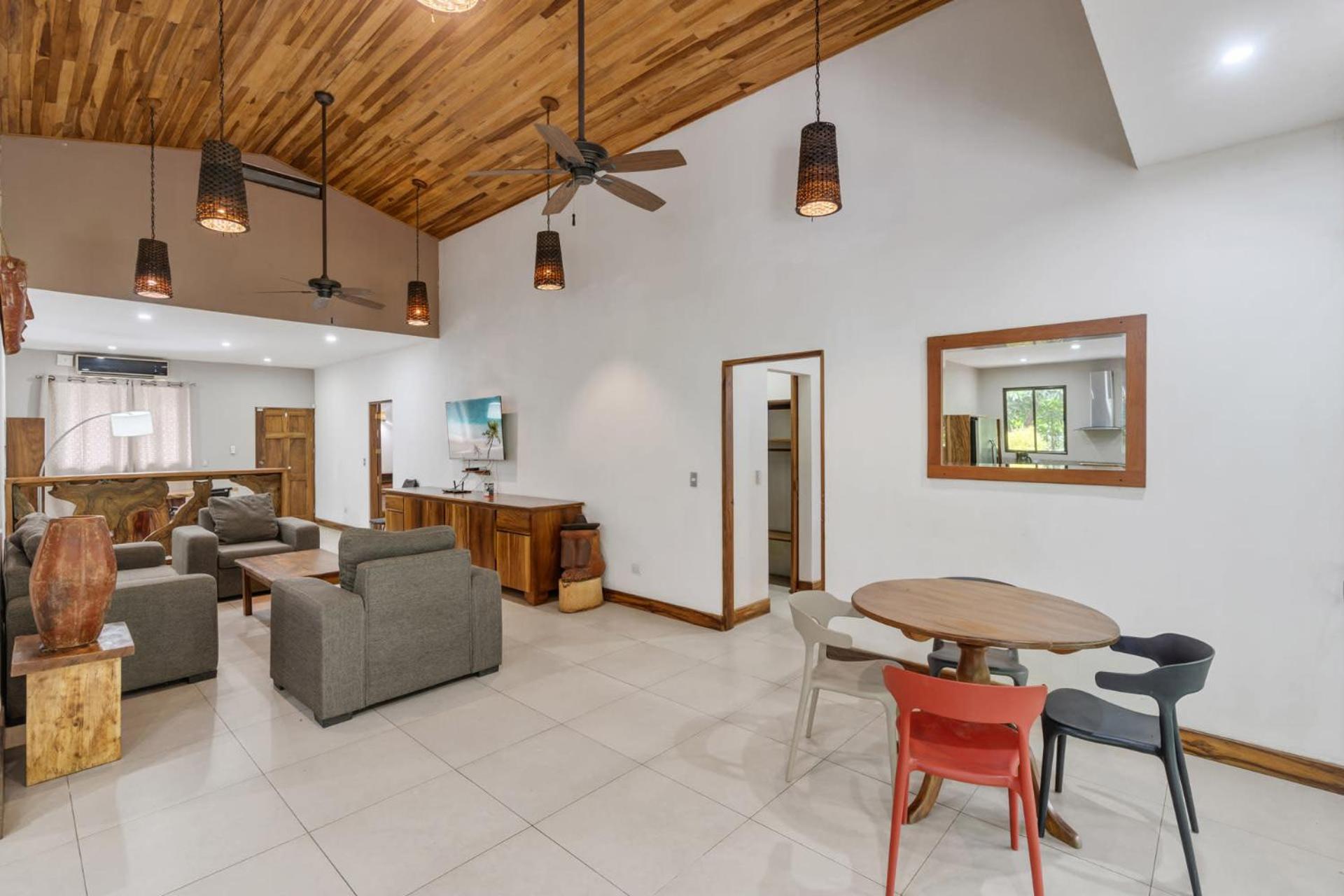 Spacious 3-Bedroom Coastal Home with Shared Pool, Outdoor Living & Steps to Playa Potrero