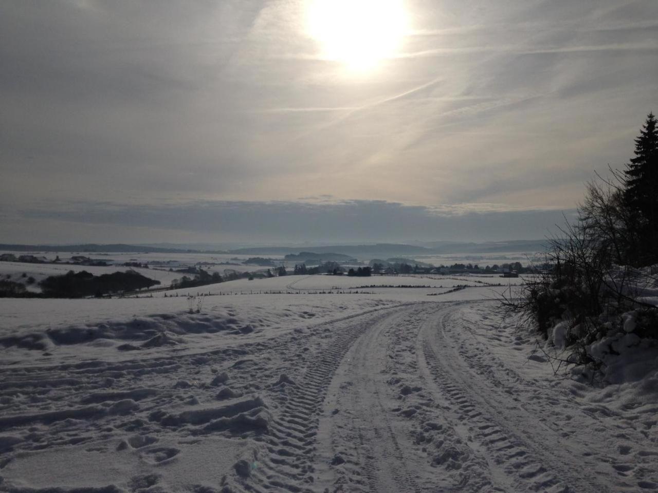 Eifelhäuschen am Waldrand