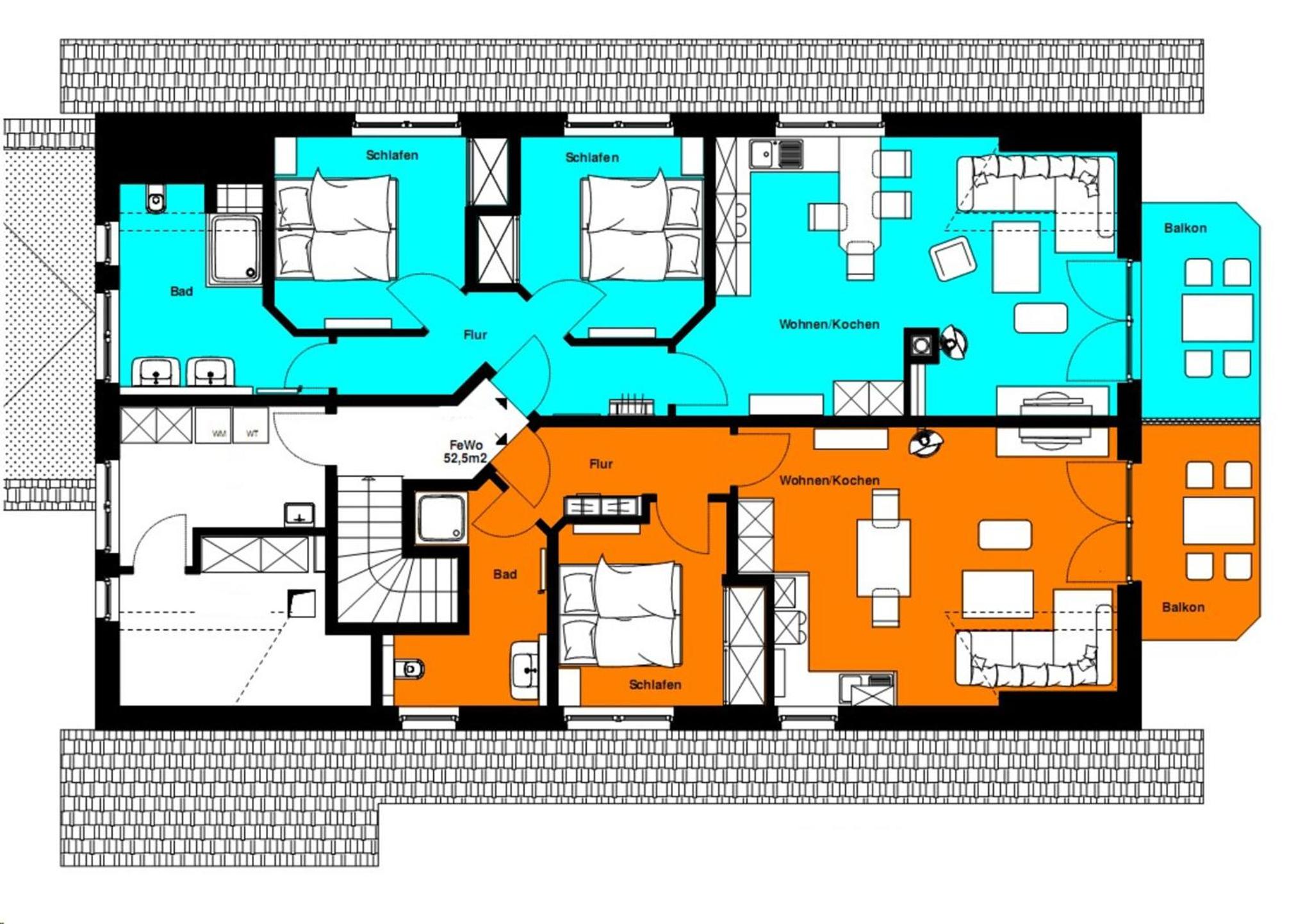 Wohnung Mit Balkon In Sellin
