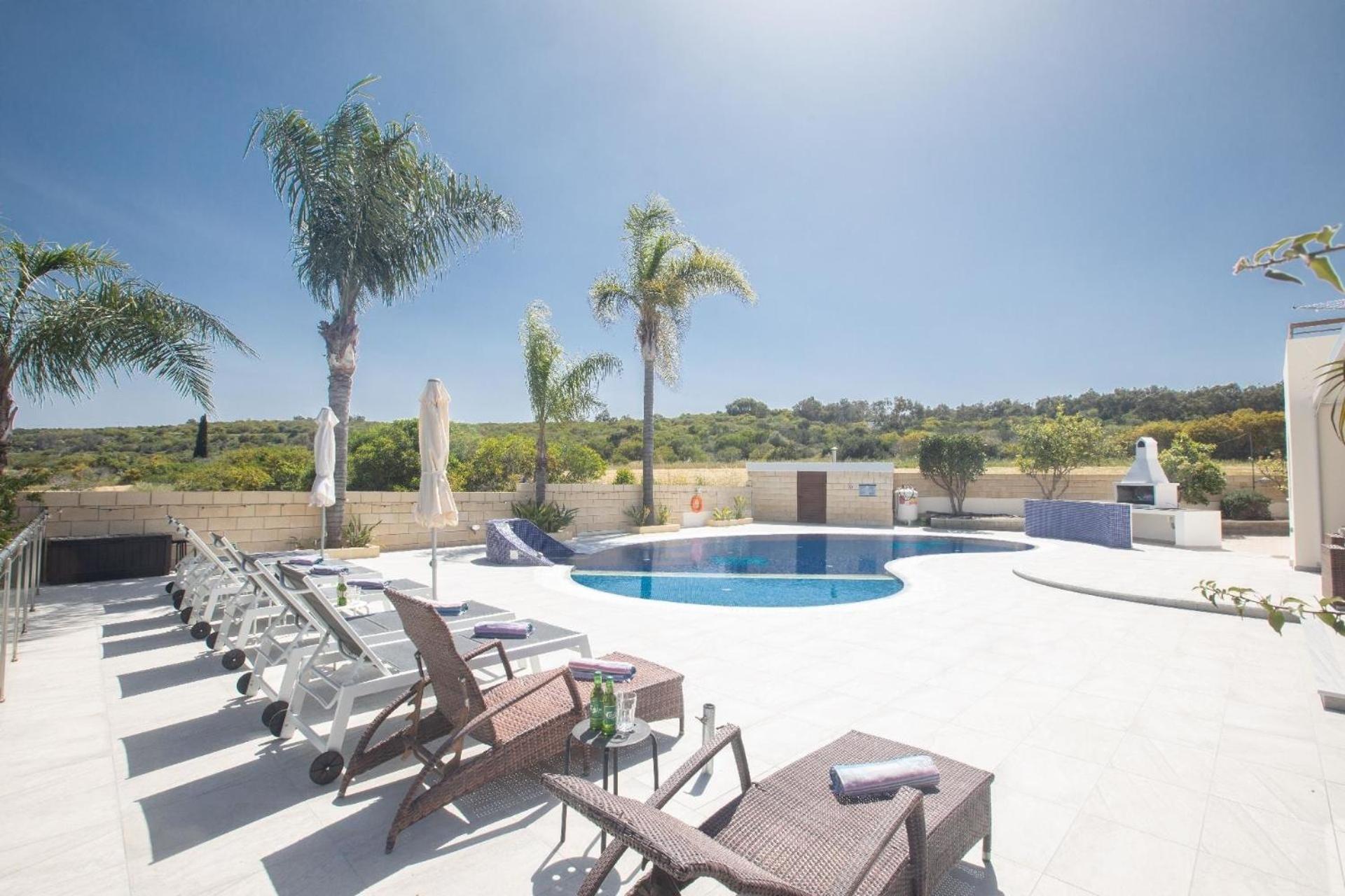 Ferienhaus mit Privatpool für 8 Personen ca 160 qm in Protaras, Südküste von Zypern