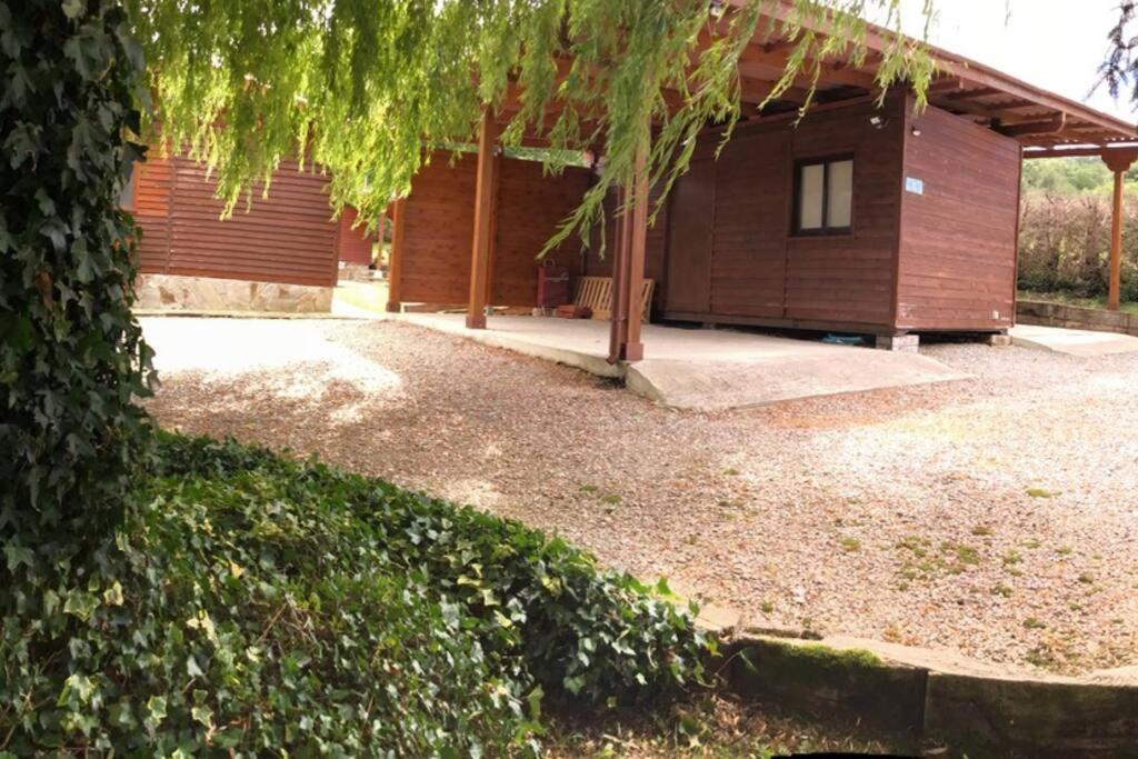 La cabaña de Vicente con piscina