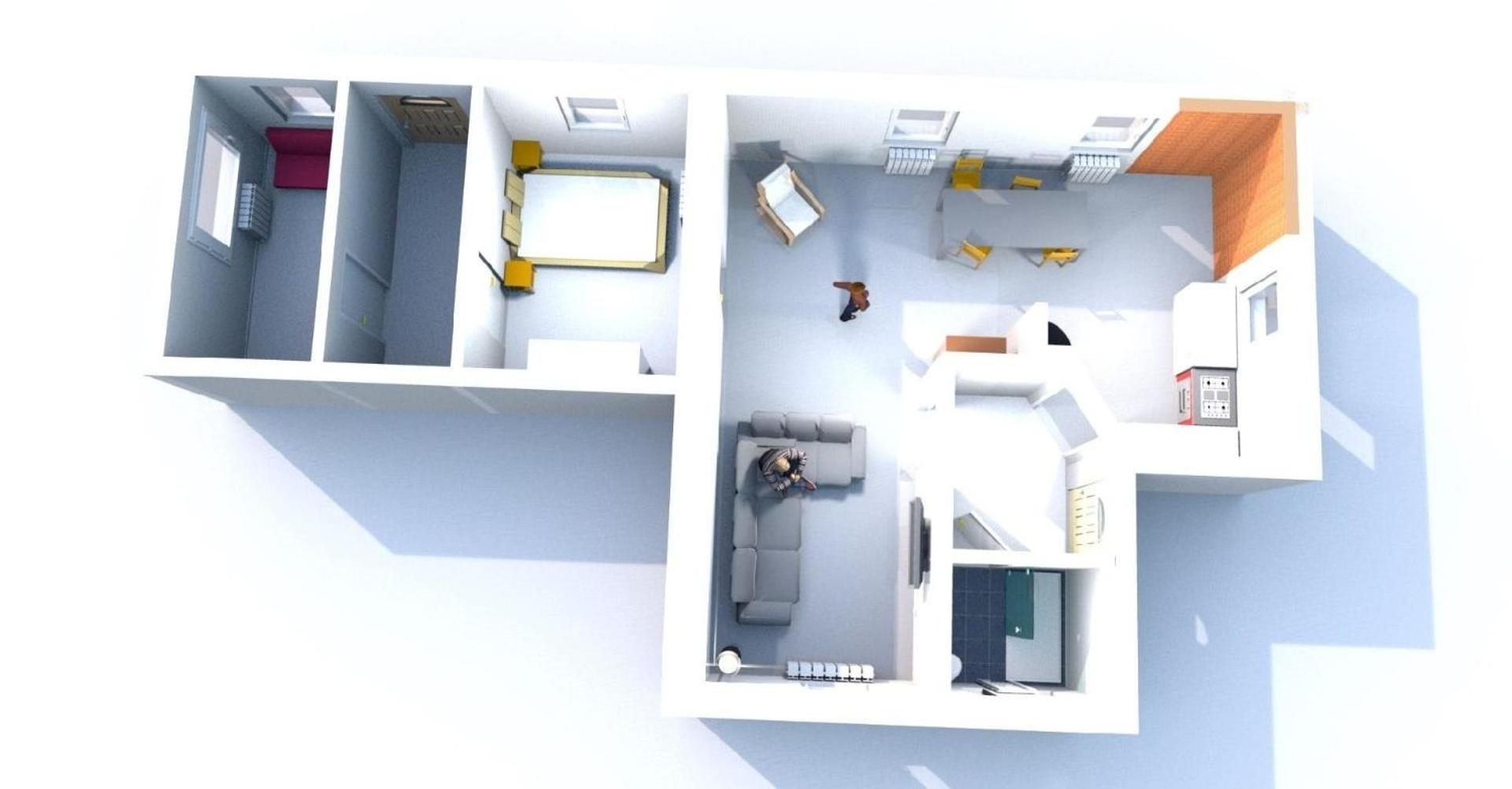 Helle Und Moderne Ferienwohnung Mit Terrasse