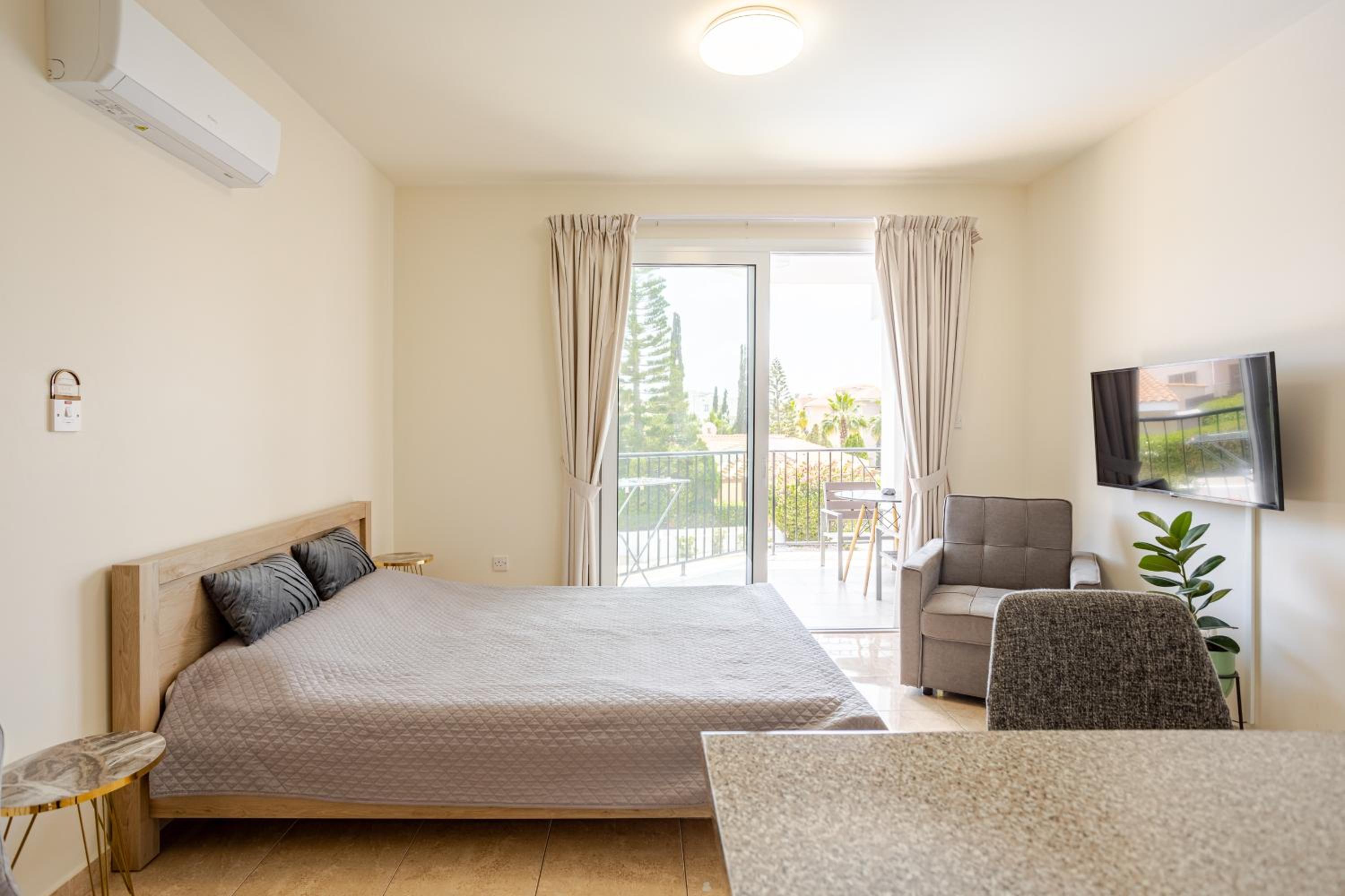 Danaos Seaside Suite 103 with Pool in Tourist Area
