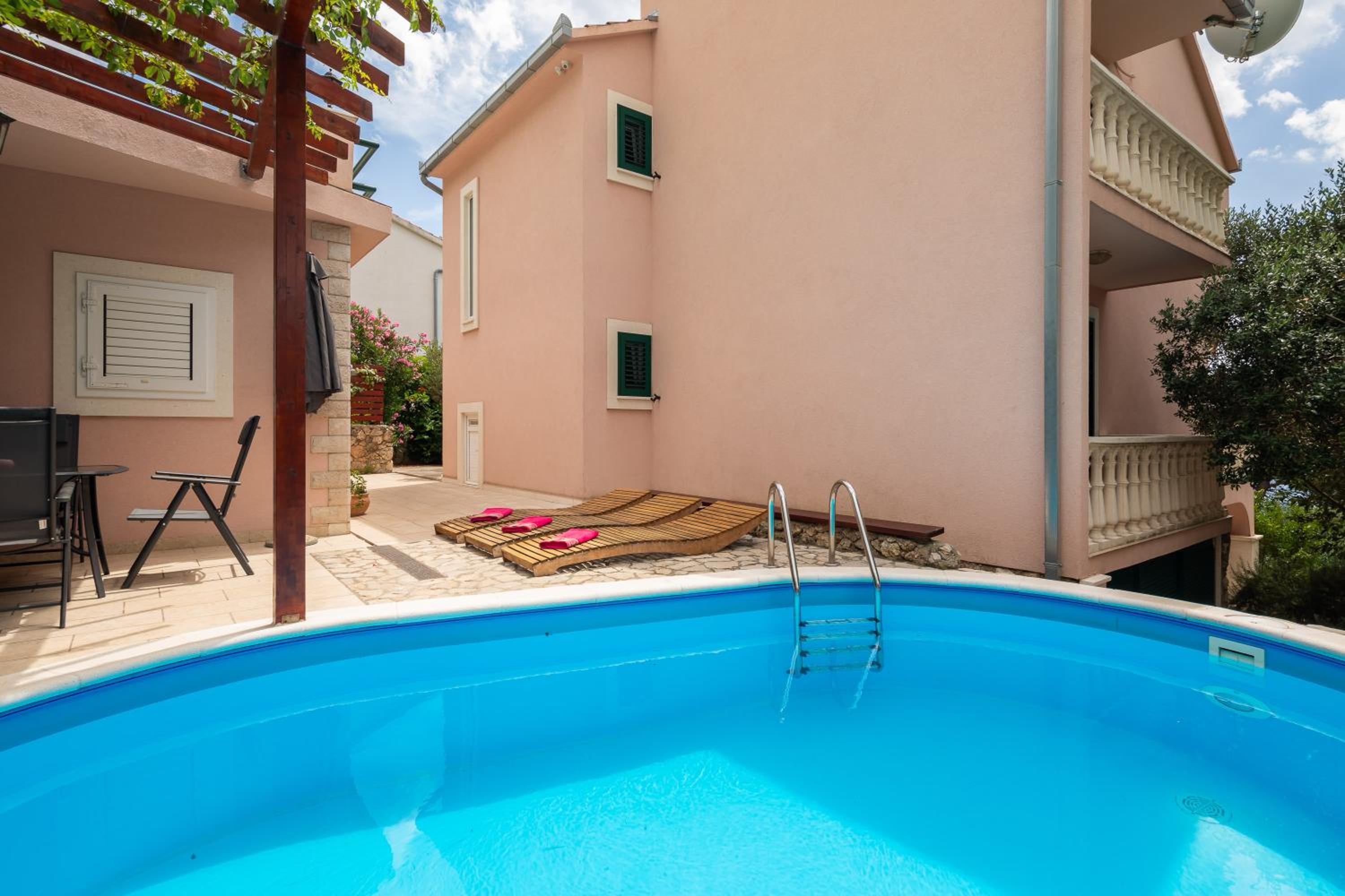 Villa Eden - Private Beachfront House with Pool