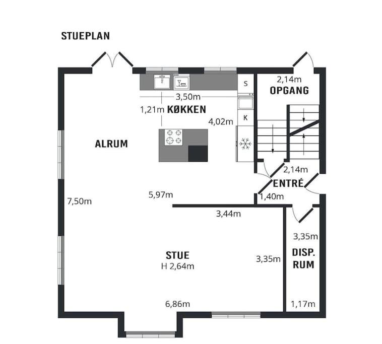 Flot stort hus i Valby udlejes! view 3