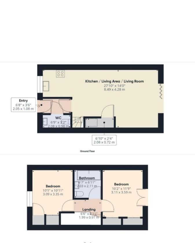 Sunrise Cottage with on-site swimming and sauna view 4